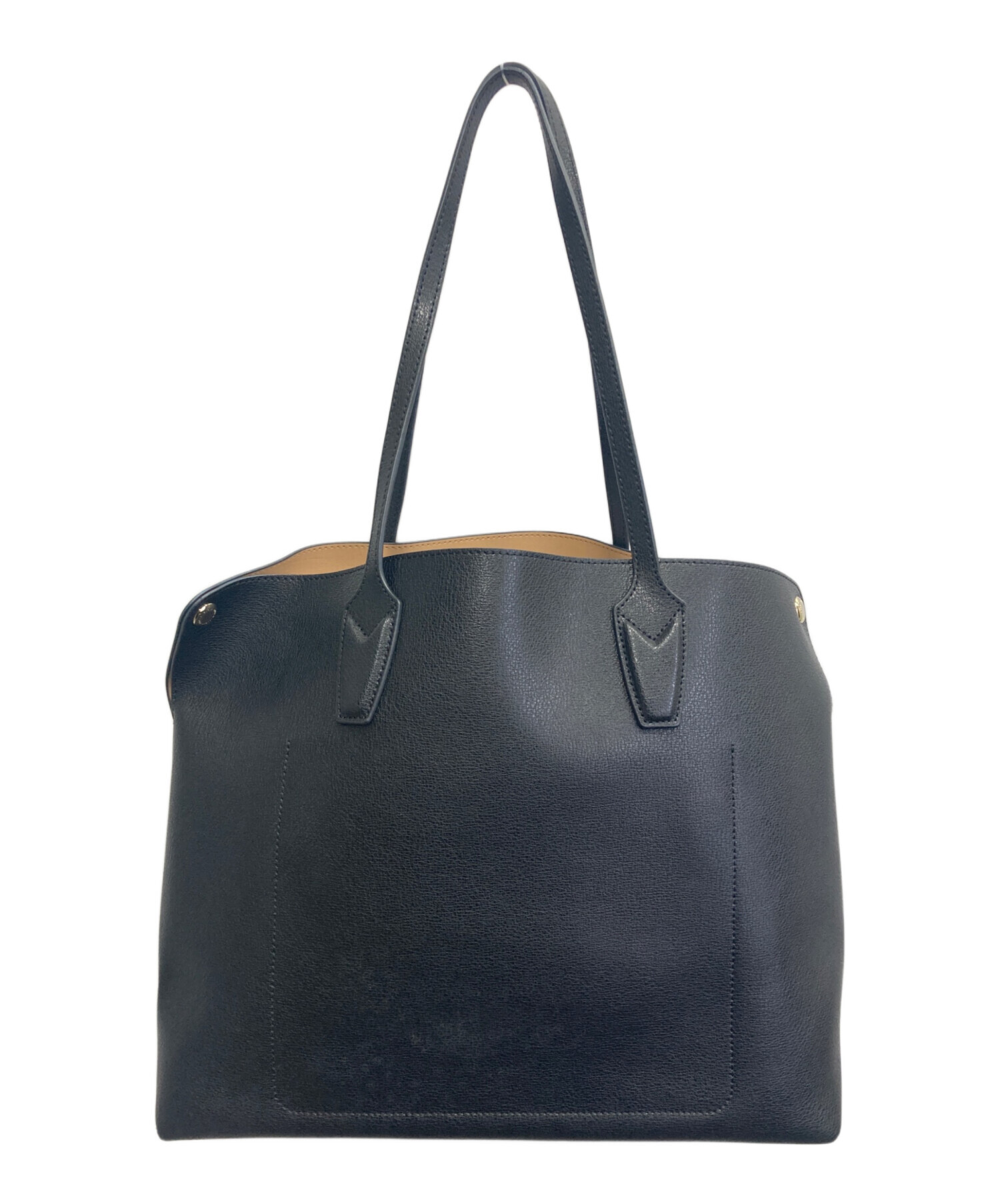 フルラ 牛革トートバッグ【未使用】 中古・古着通販】FURLA (フルラ) トートバッグ ブラック｜ブランド