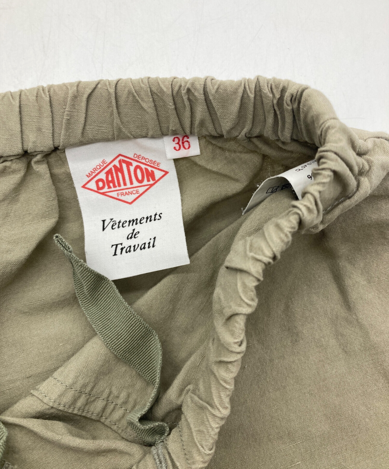 中古・古着通販】DANTON (ダントン) リネンコットンイージーパンツ