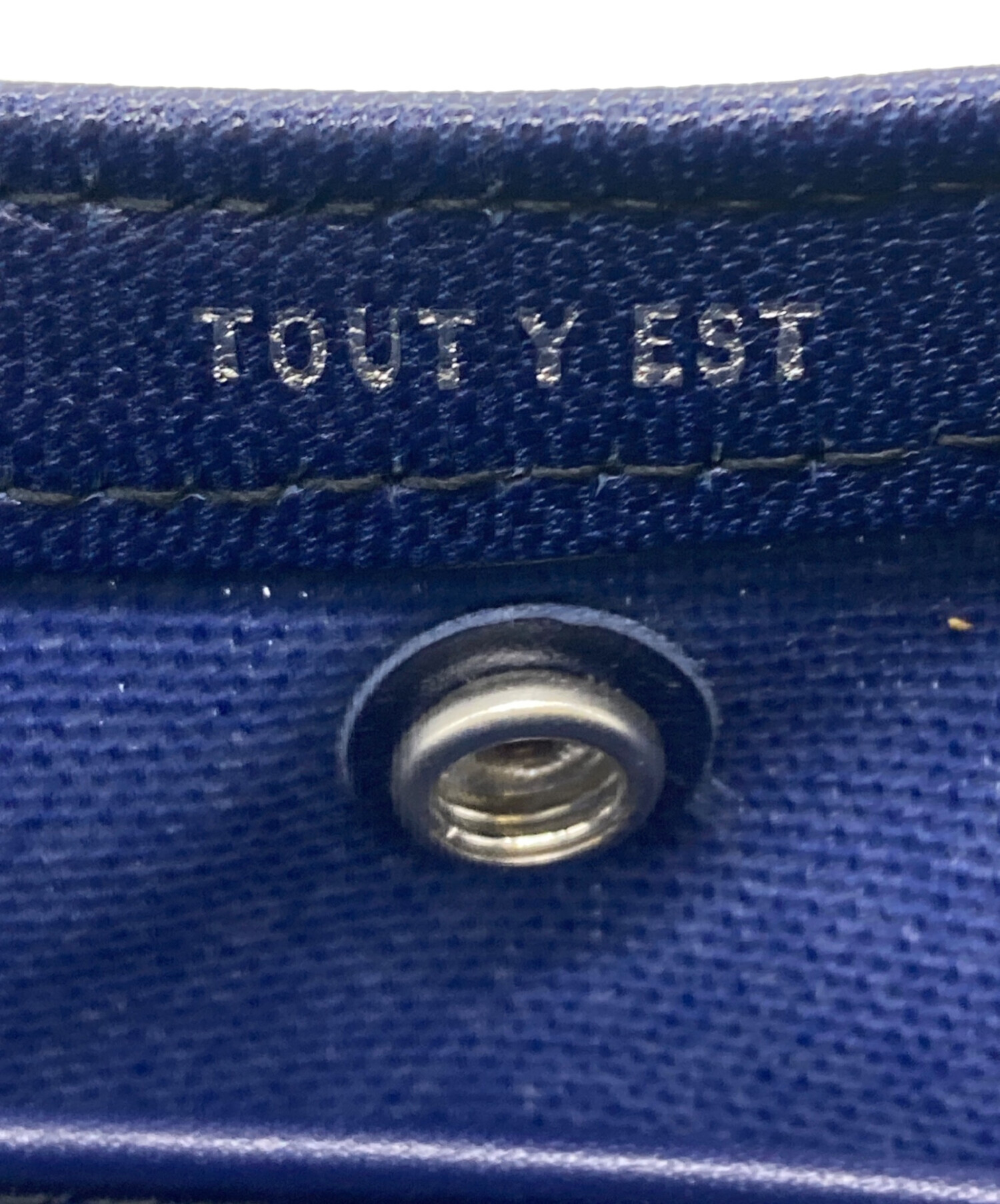 中古・古着通販】TOUT Y EST (トゥティエ) SAC COQUILLE SMALL ブルー 