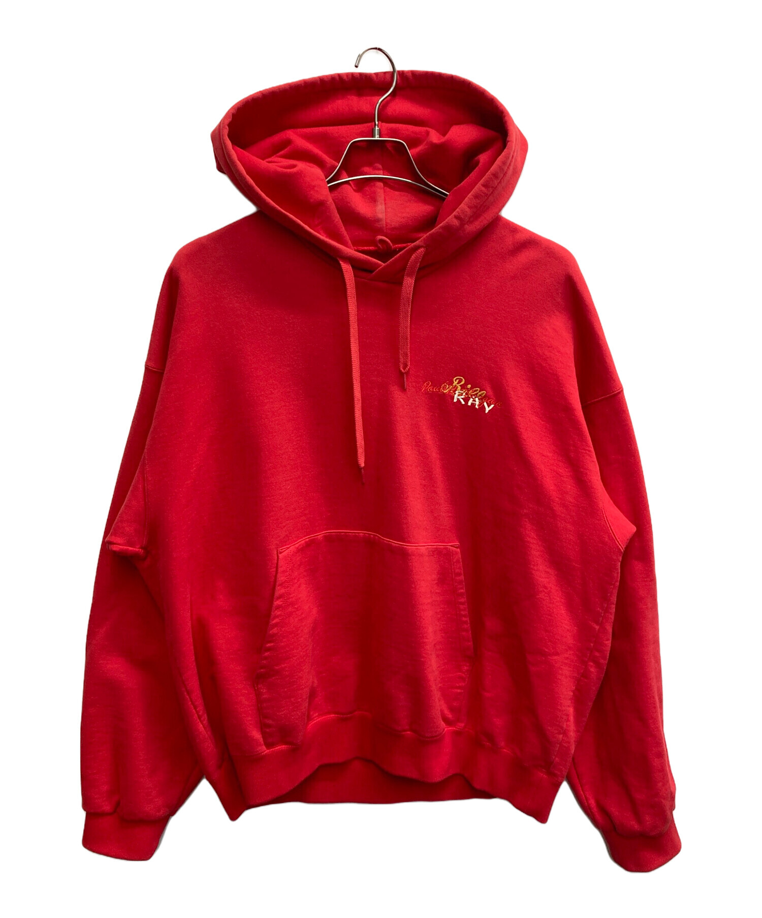 中古・古着通販】doublet (ダブレット) CHAOS EMBROIDERY HOODIE RED