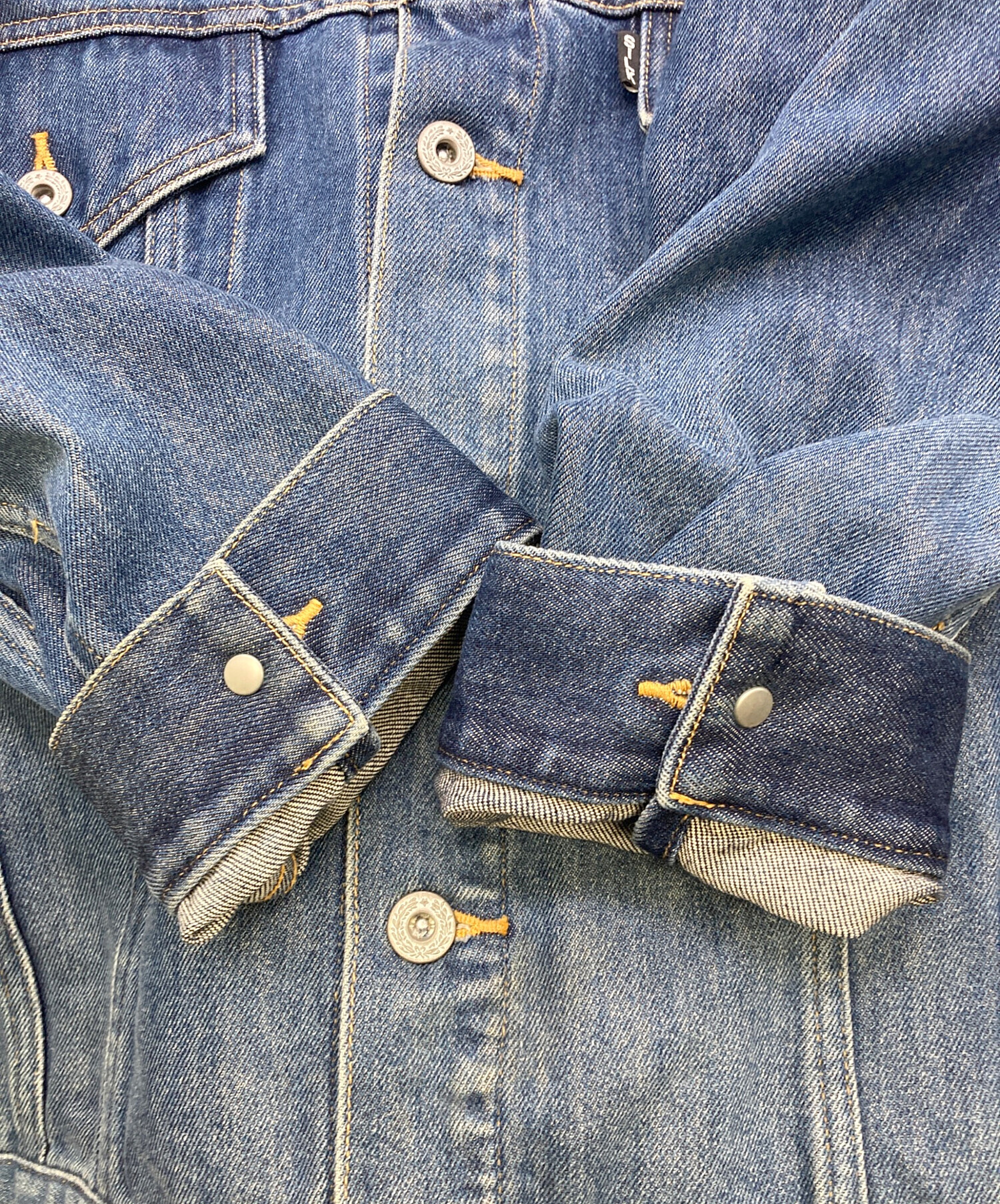 ジャケット・アウター doublet MARIONETTE JACKET 中古・古着通販】doublet (ダブレット) MARIONETTE SILK DENIM JACKET
