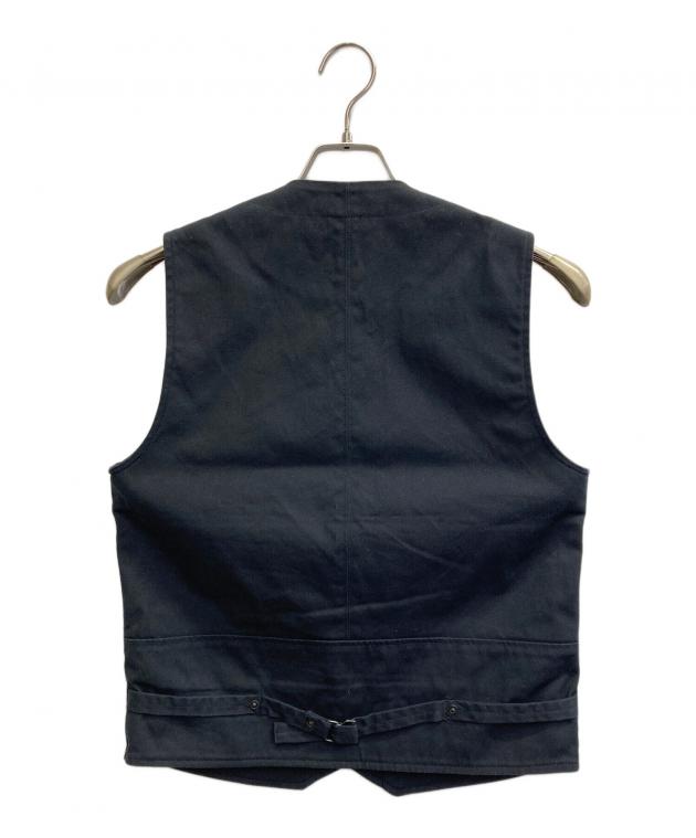 ゲルガ　GERUGA ベスト　サイズ4 ネイビー 中古・古着通販】GERUGA (ゲルガ) ダックワークベスト ネイビー サイズ