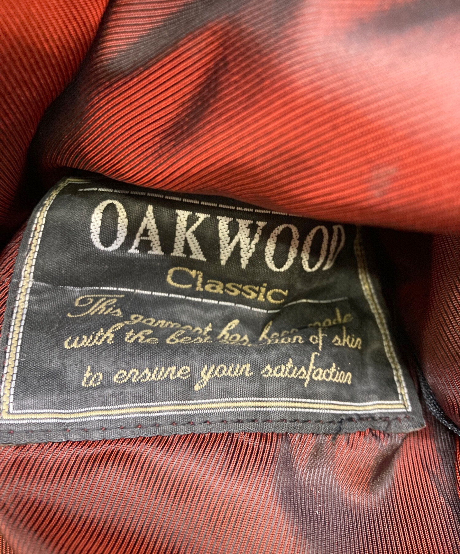 中古・古着通販】Oakwood (オークウッド) レザージャケット ブラック