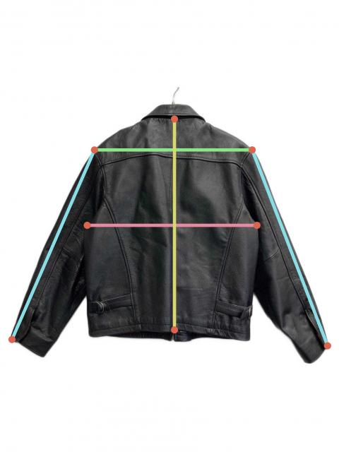 中古・古着通販】Oakwood (オークウッド) レザージャケット ブラック