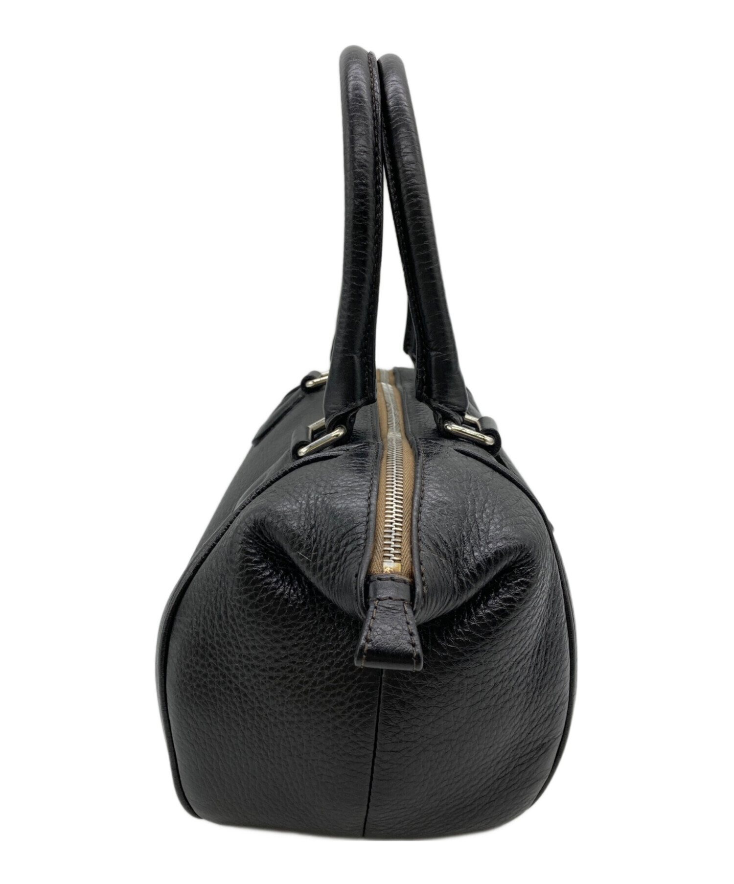 H I ROFUのミニボストンバッグ 中古・古着通販】HIROFU (ヒロフ) ミニボストンバッグ ブラック