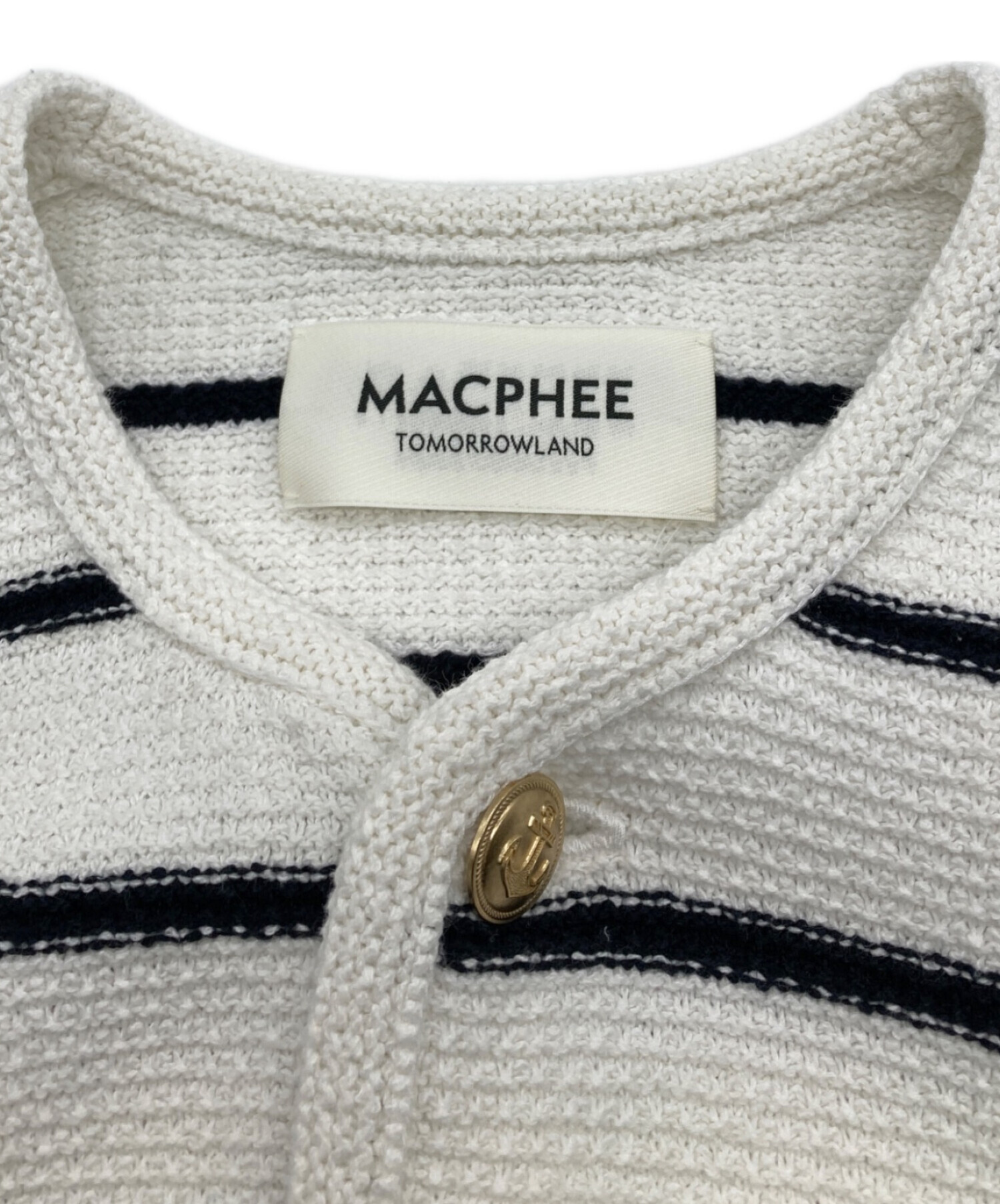 中古・古着通販】MACPHEE (マカフィー) モスライクステッチ ハーフ