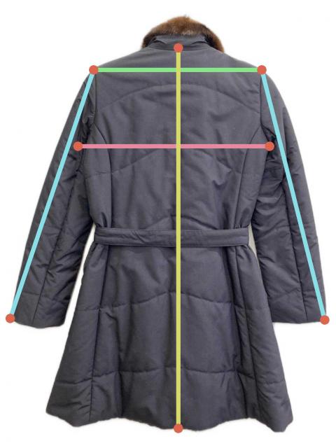 中古・古着通販】LORO PIANA (ロロピアーナ) ミンクファー中綿コート