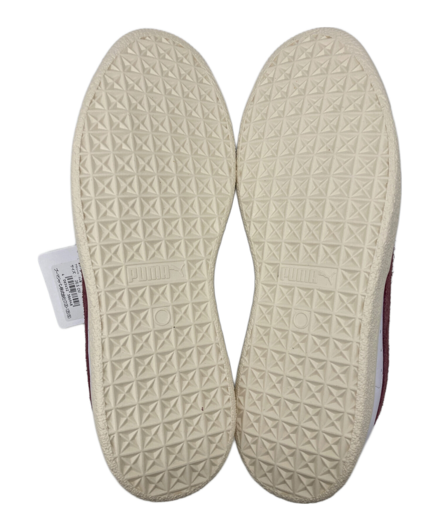 中古・古着通販】PUMA (プーマ) CLYDE BASE ホワイト サイズ:26.5 未 
