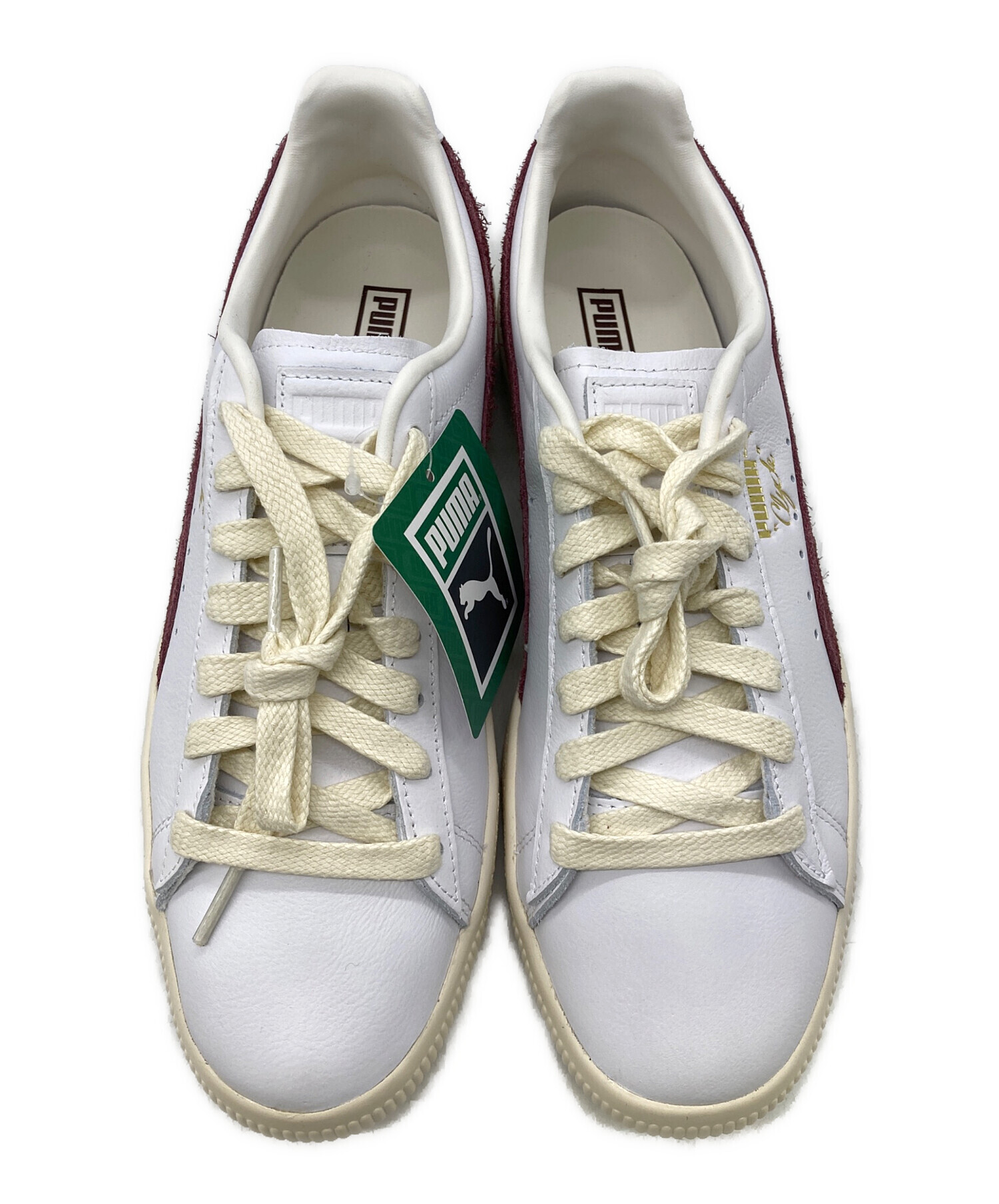 中古・古着通販】PUMA (プーマ) CLYDE BASE ホワイト サイズ:26.5 未