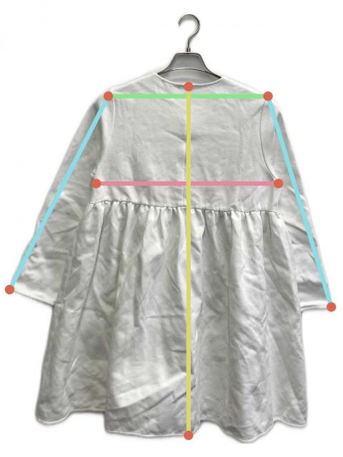 中古・古着通販】yori (ヨリ) チュニックカットソー ホワイト サイズ:F