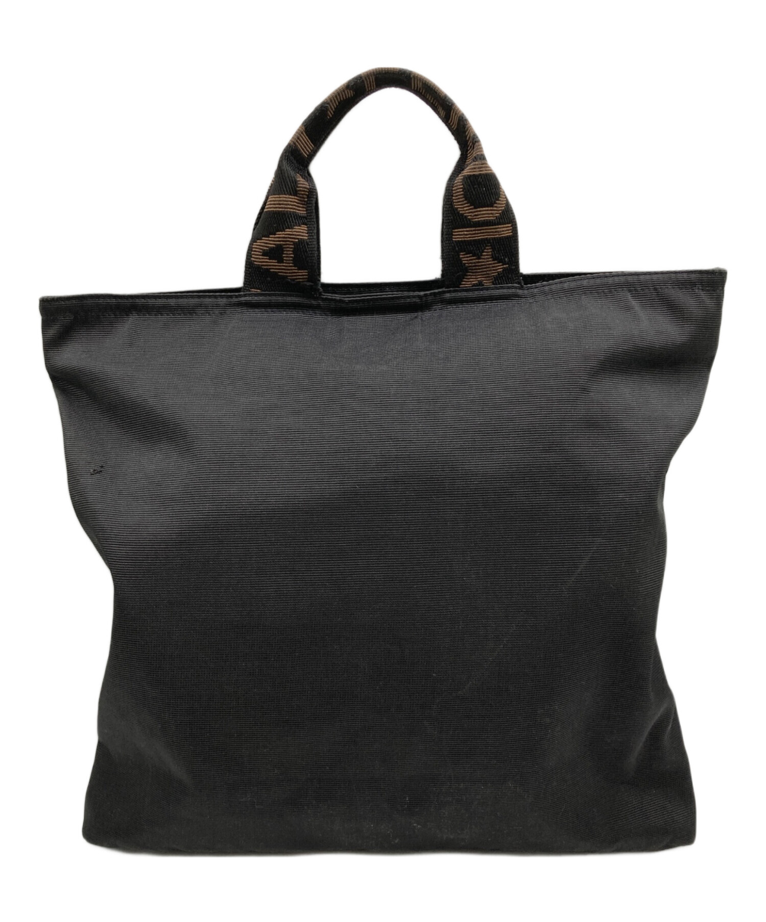 中古・古着通販】FENDI (フェンディ) ロゴ トートバッグ ブラック