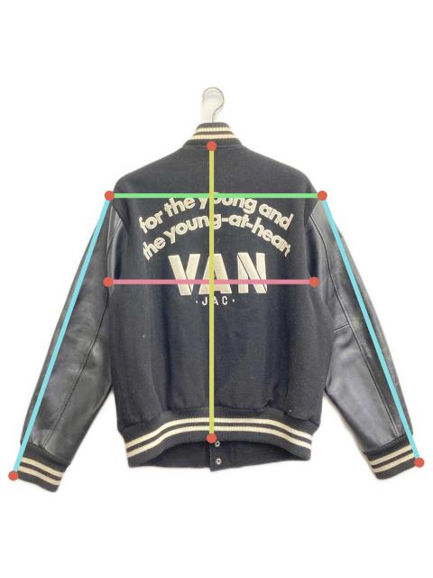 中古・古着通販】VAN JAC (ヴァン・ヂャケット) スタジャン ブラック