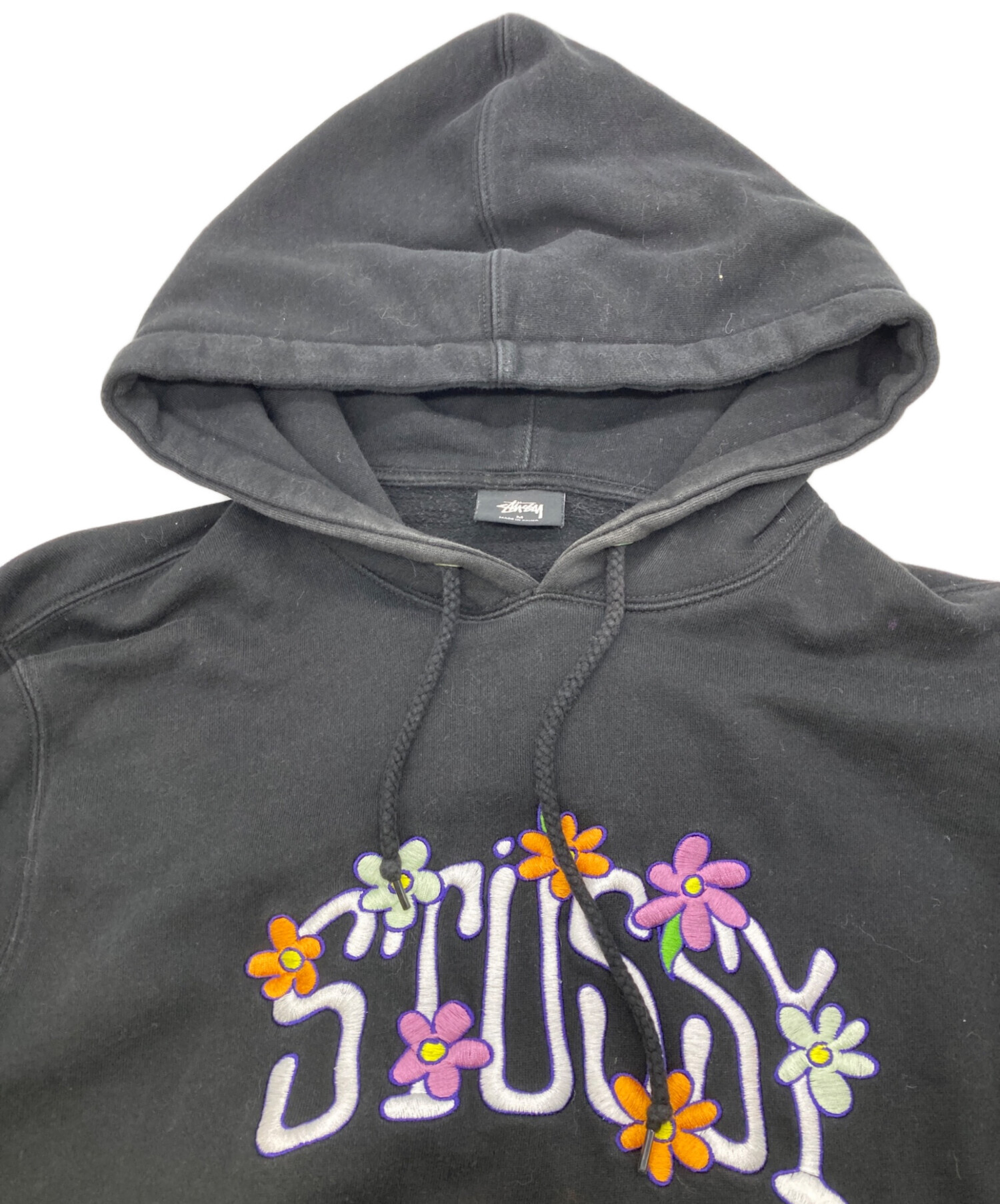 中古・古着通販】stussy (ステューシー) COLLEGIATE FLORAL HOODIE