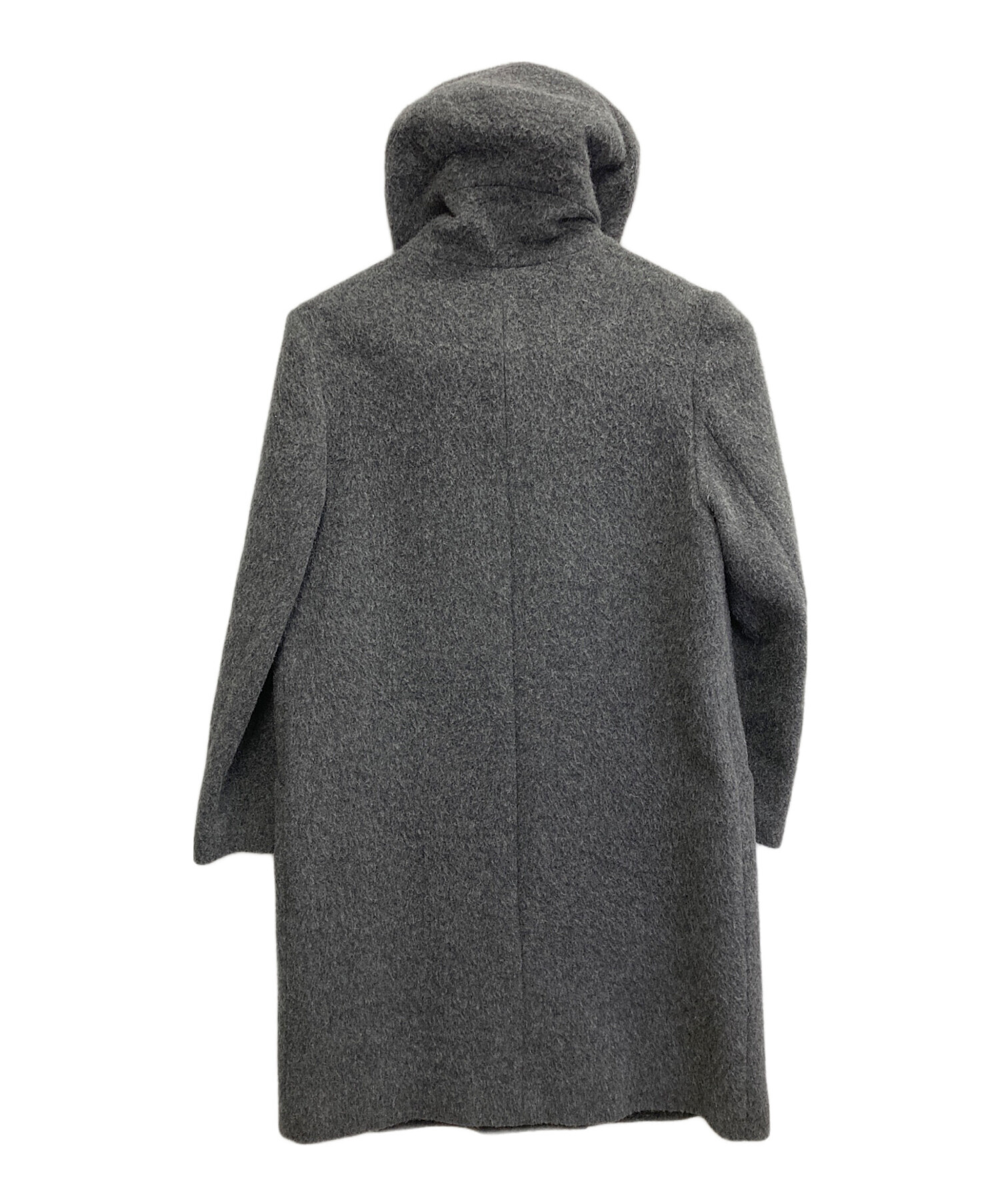 中古・古着通販】LOUNIE (ルーニー) アルパカモヘヤコート グレー