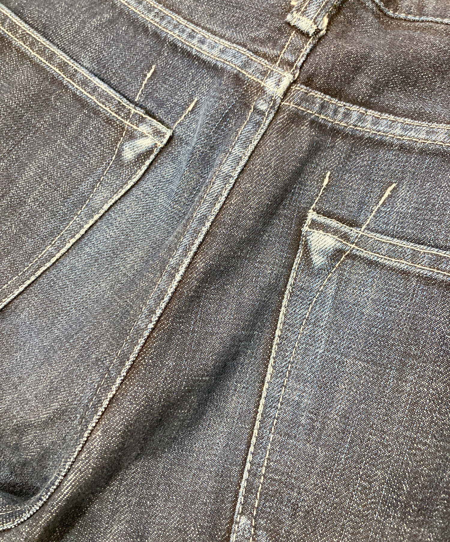 WTAPS ダブルタップス 11SS ダメージ加工 デニムパンツ M 中古・古着通販】WTAPS (ダブルタップス) デニムパンツ インディゴ