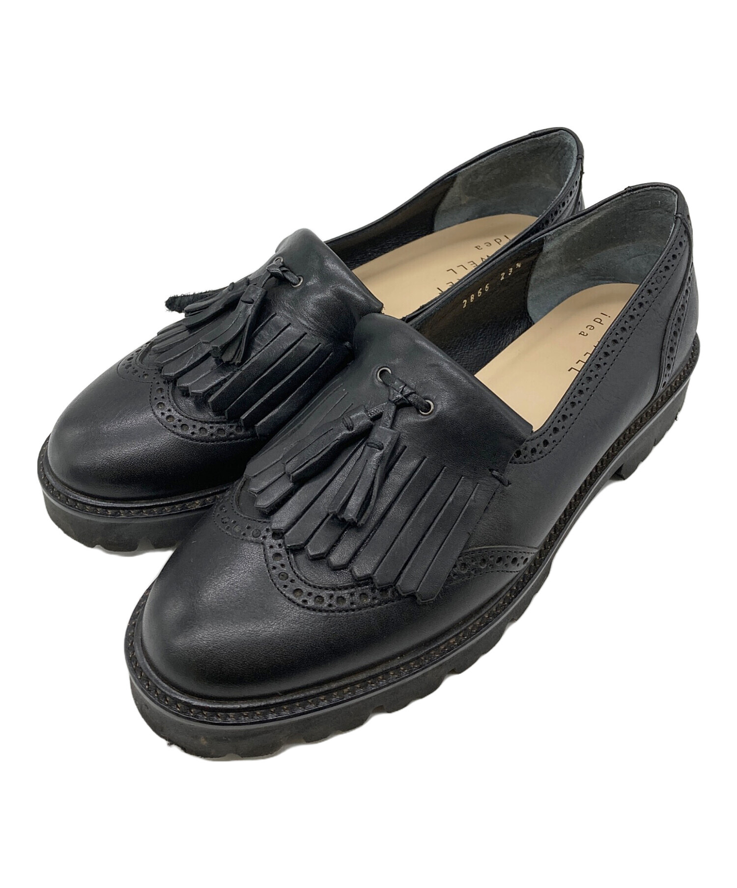 マーガレット・ハウエル アイデア★タンクソールタッセルモチーフフリンジシューズ タンクソールタッセルモチーフフリンジシューズ | マーガレット