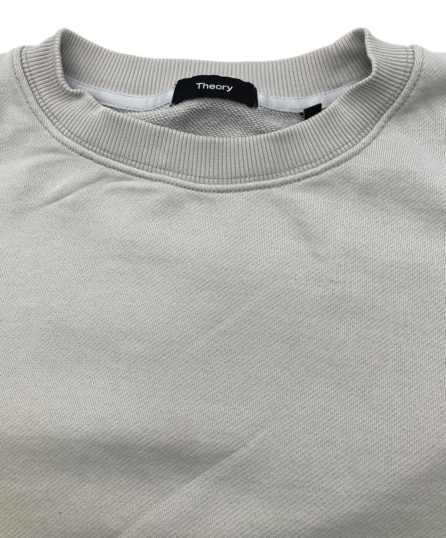 中古・古着通販】theory (セオリー) クルーネックスウェット グレー