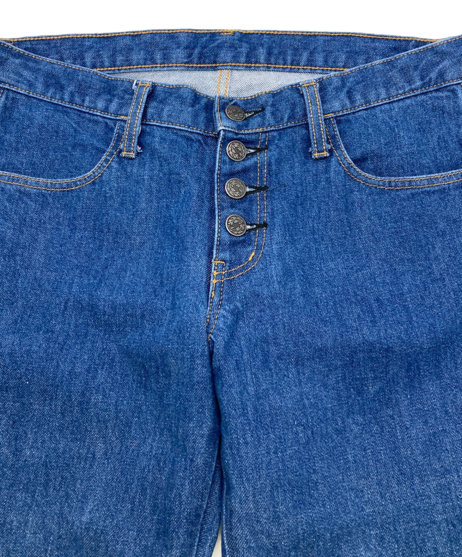 中古・古着通販】DEE DEE (ディーディー) フレアデニムパンツ ブルー