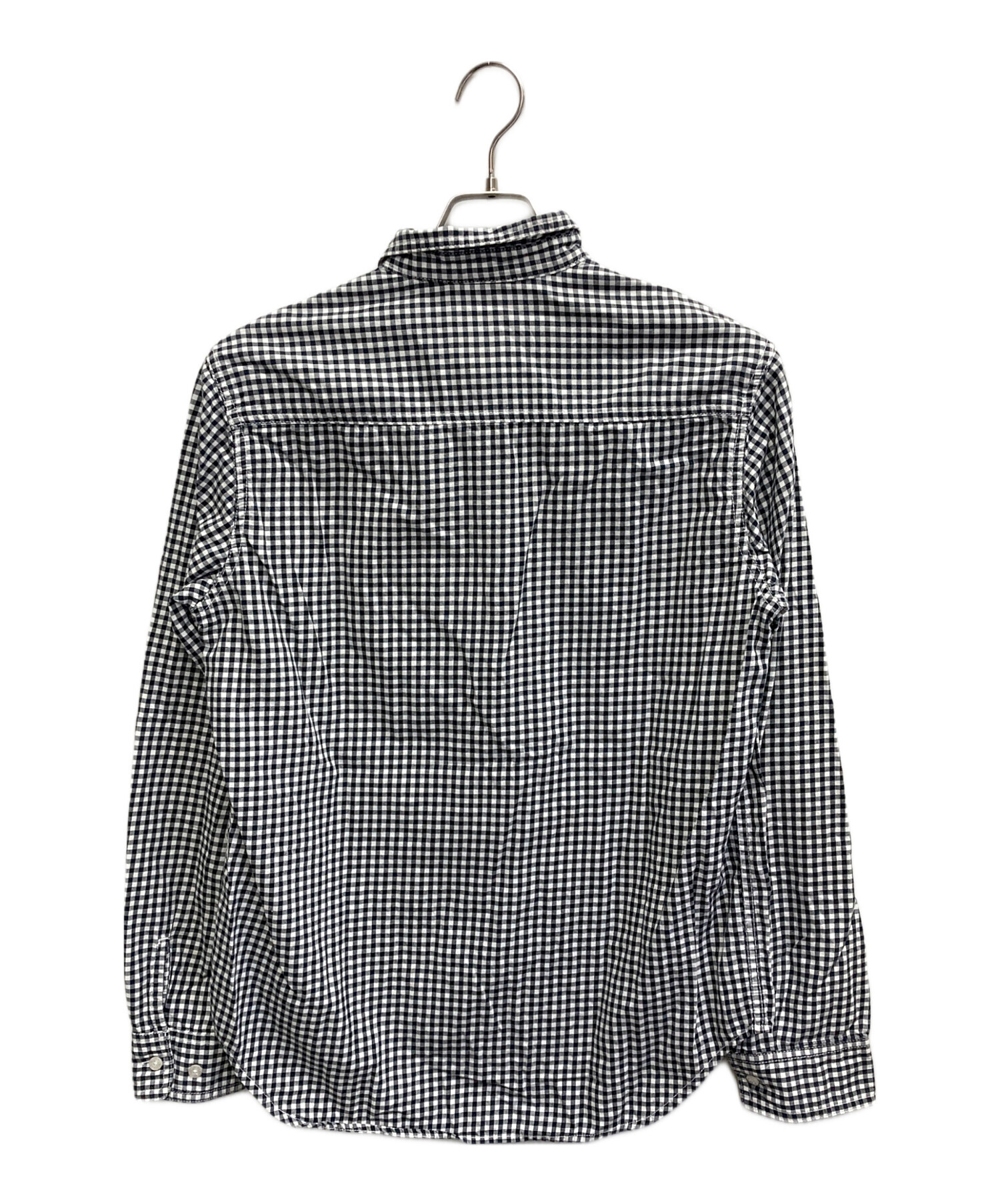 中古・古着通販】stussy (ステューシー) チェックシャツ ブラック