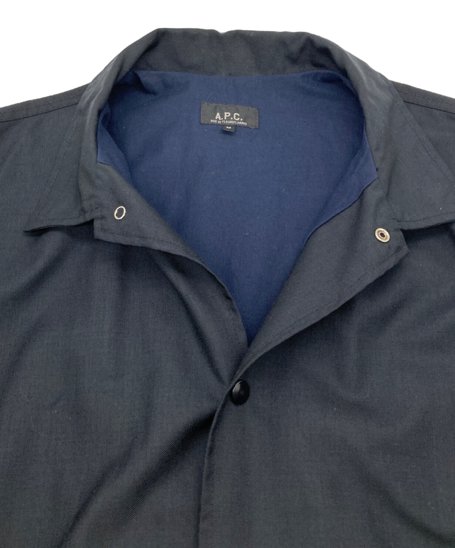 中古・古着通販】A.P.C. (アーペーセー) コーチジャケット ブラック