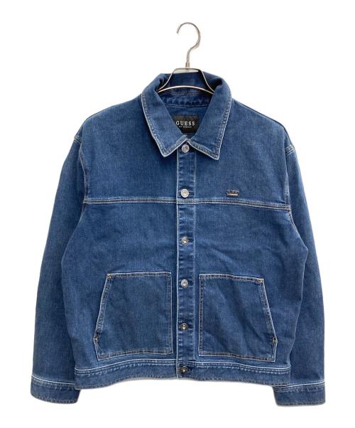 古着　デニムジャケット 中古・古着通販】GUESS (ゲス) デニムジャケット ネイビー サイズ:XL