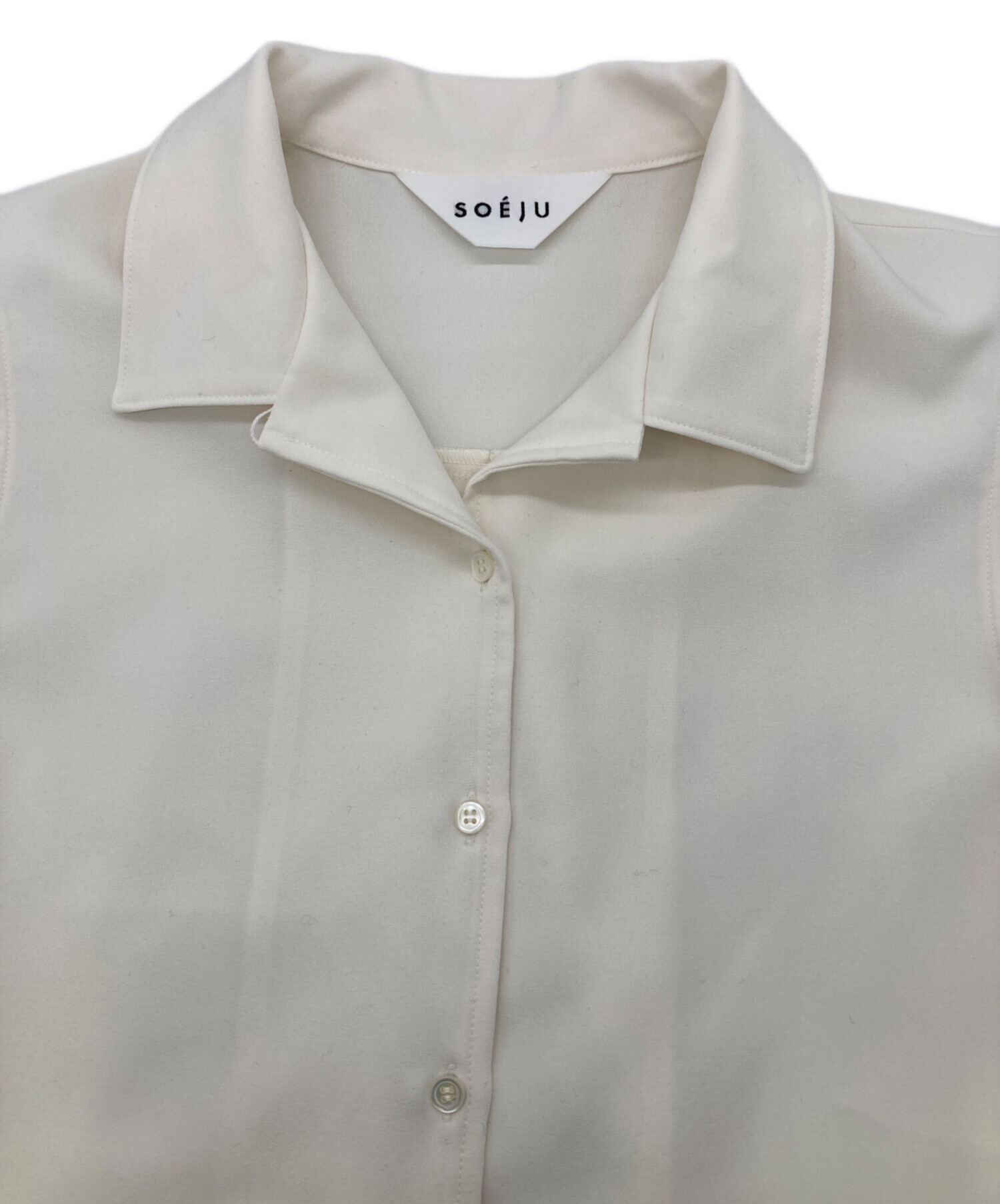 中古・古着通販】SOEJU (ソージュ) ソフトオックスノースリーブ