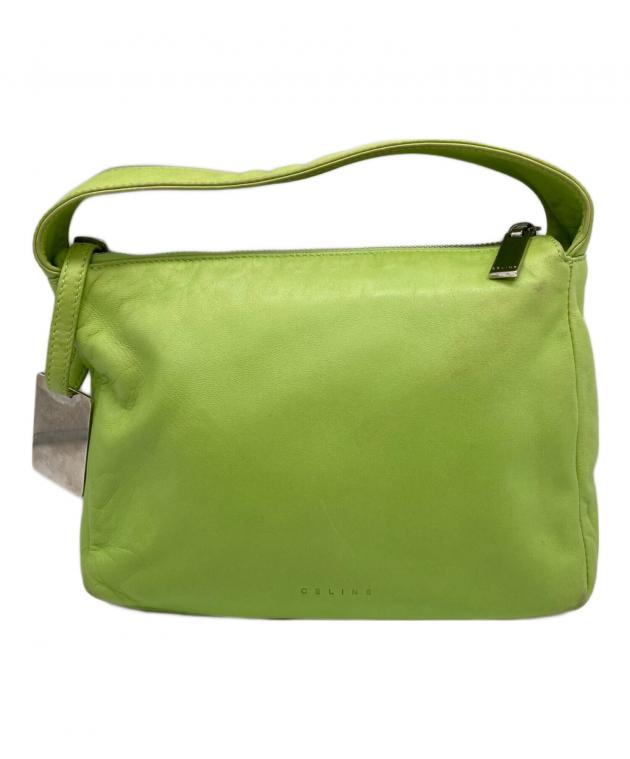 中古・古着通販】CELINE (セリーヌ) ハンドバッグ グリーン｜ブランド