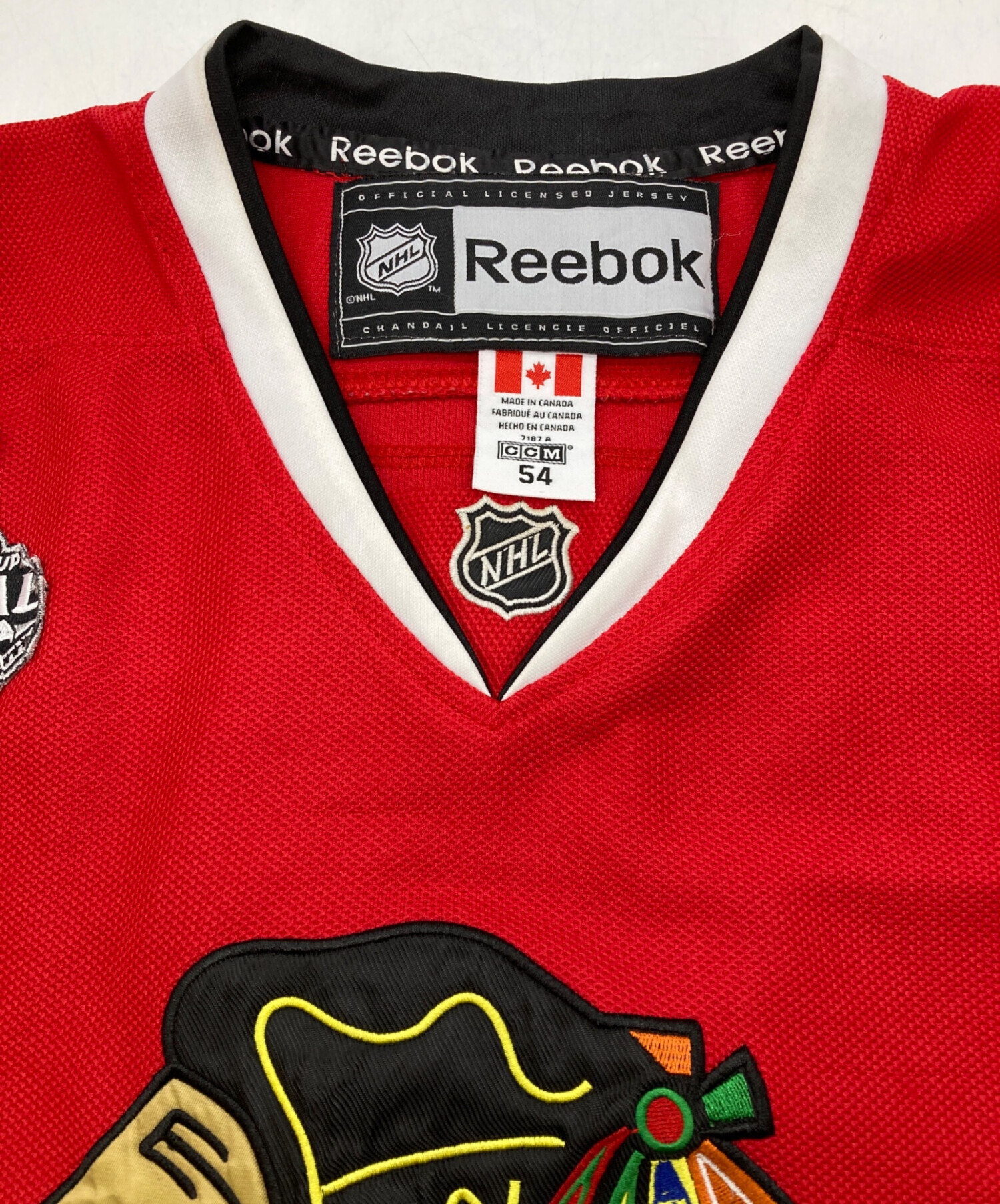 NHL オベチキン ユニフォーム　アイスホッケー　リーボック　未使用に近い Reebok - NHL オベチキン ユニフォーム アイスホッケー リーボック 未