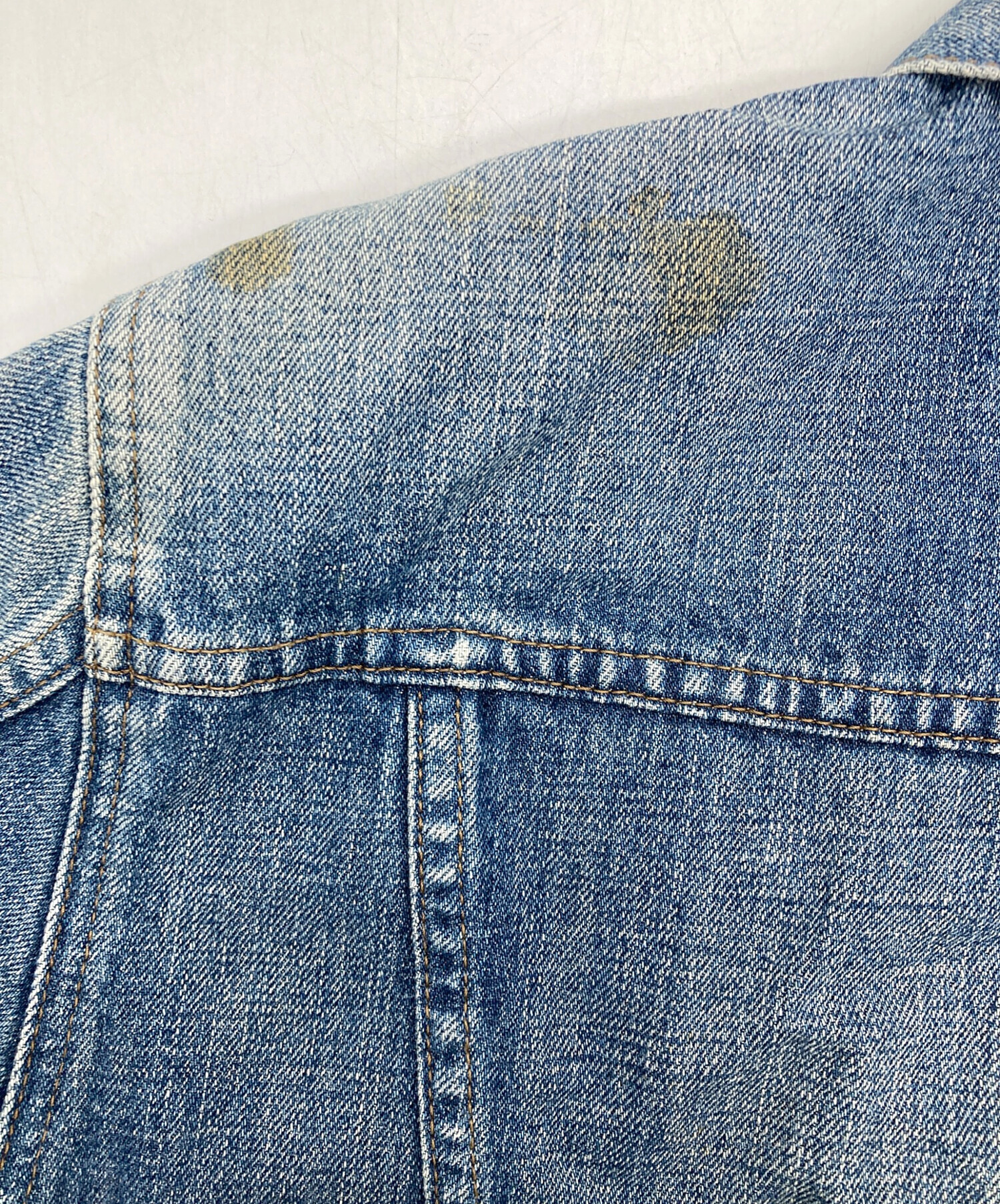 中古・古着通販】LEVI'S (リーバイス) デニムジャケット ネイビー