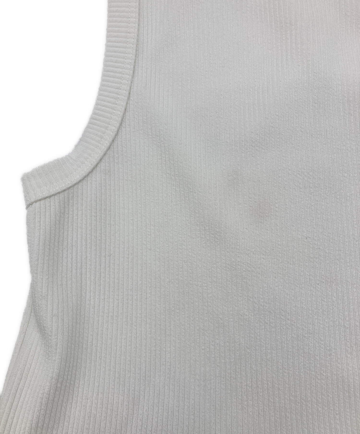 中古・古着通販】AMAIL (アマイル) Docking repel dress ホワイト 