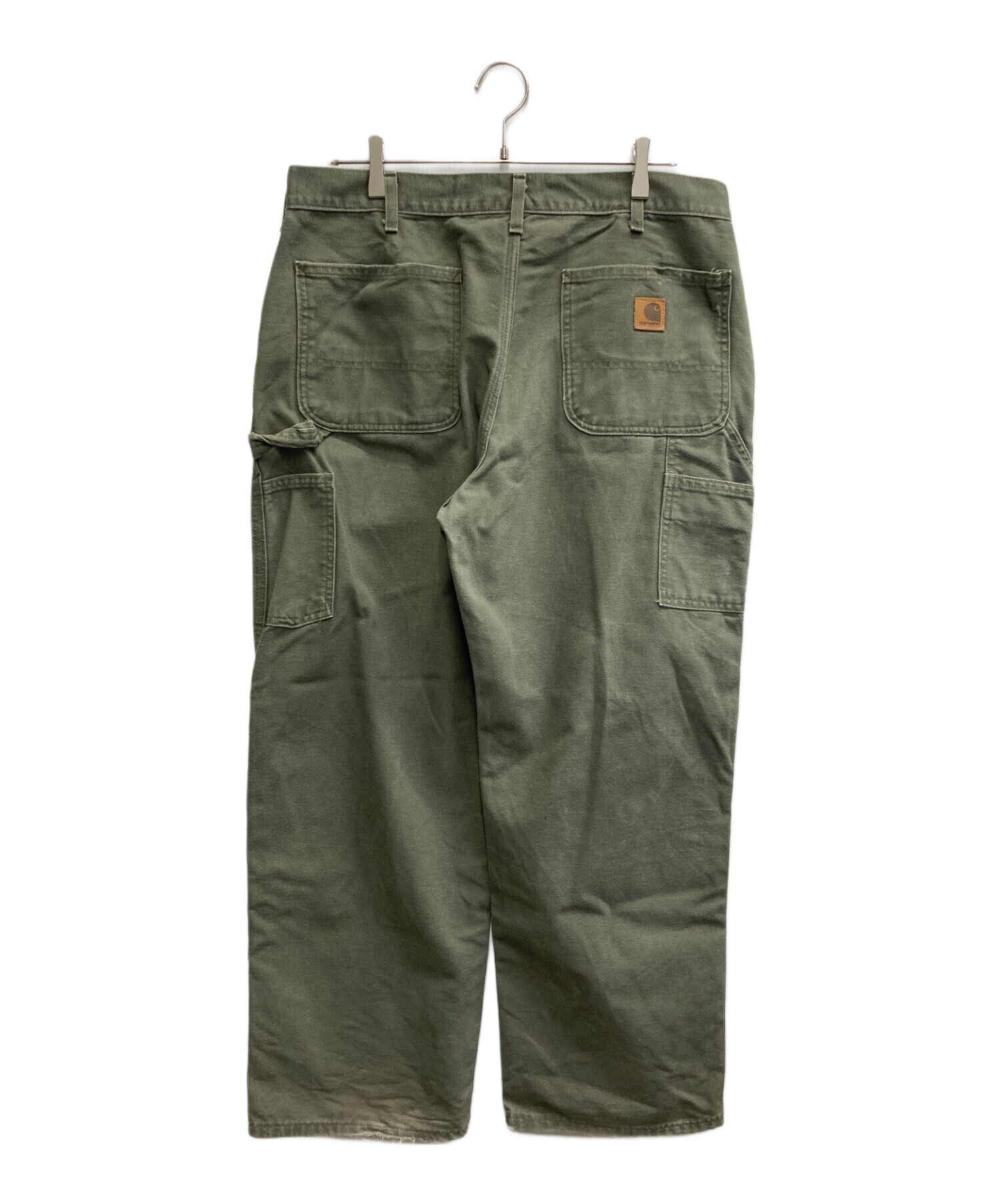 Carhartt B11 ワークパンツ モス W31×30 USA古着 中古・古着通販】CarHartt (カーハート) B11 WASHED DUCK WORK PANT