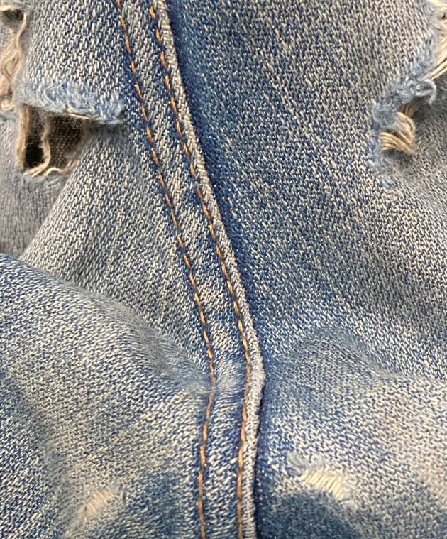 中古・古着通販】Dior Homme (ディオール オム) ダメージ加工スリム