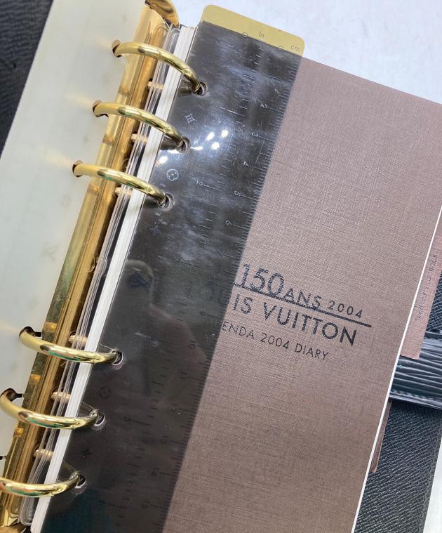 中古・古着通販】LOUIS VUITTON (ルイ ヴィトン) 手帳カバー ブラウン
