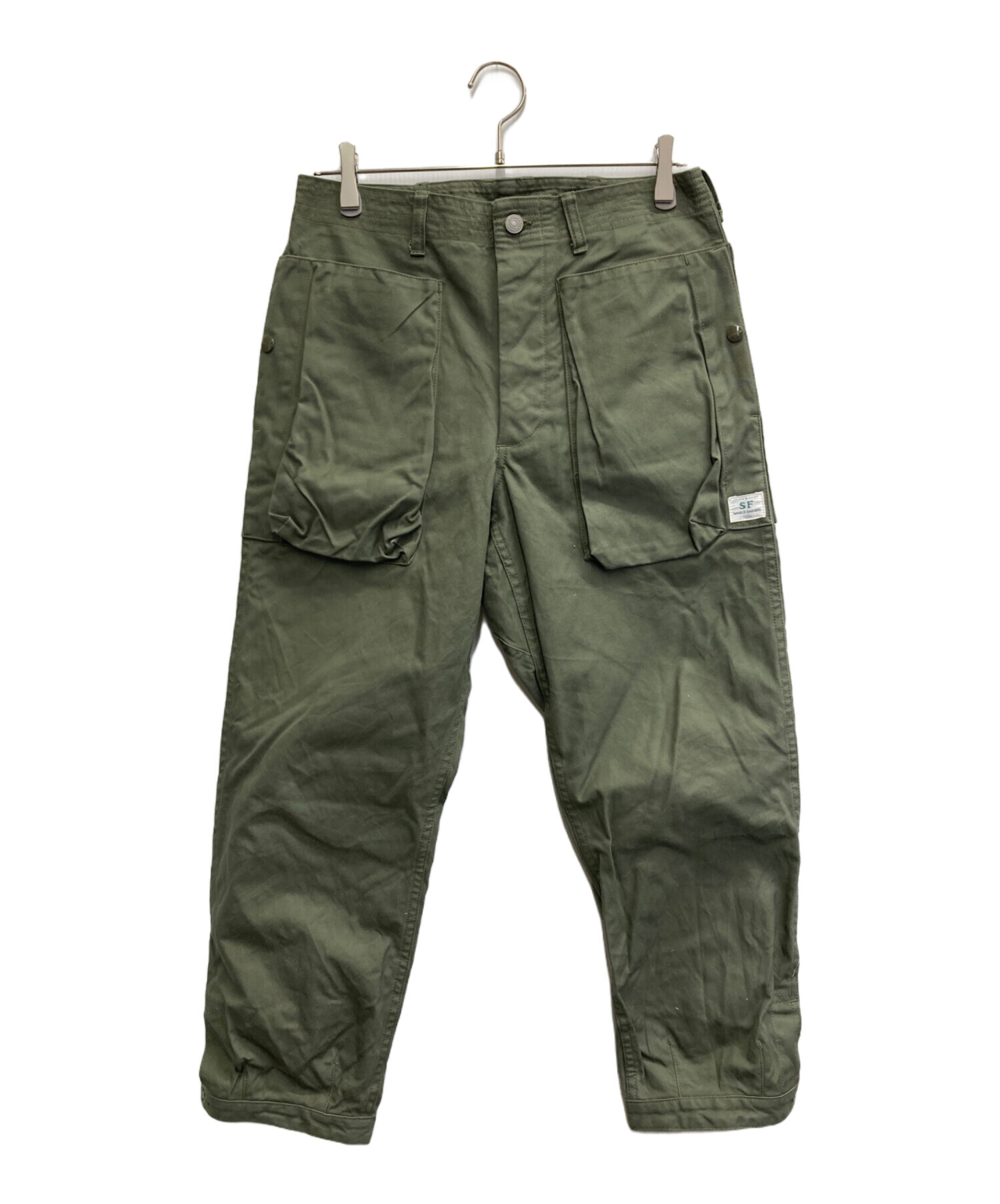 中古・古着通販】SASSAFRAS (ササフラス) Digs Crew Pants オリーブ