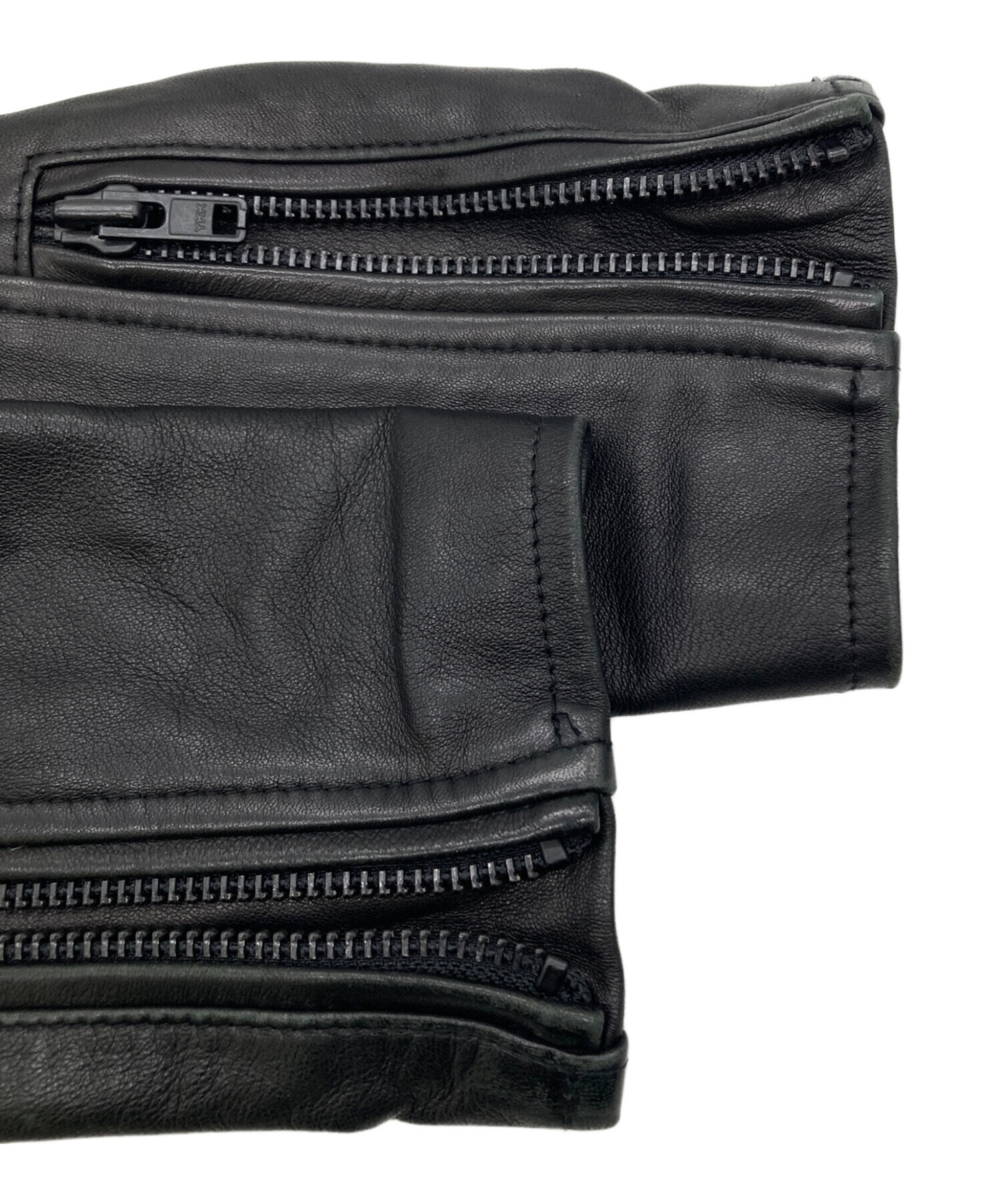 中古・古着通販】VANQUISH (ヴァンキッシュ) TIGHT FIT Lamb Leather