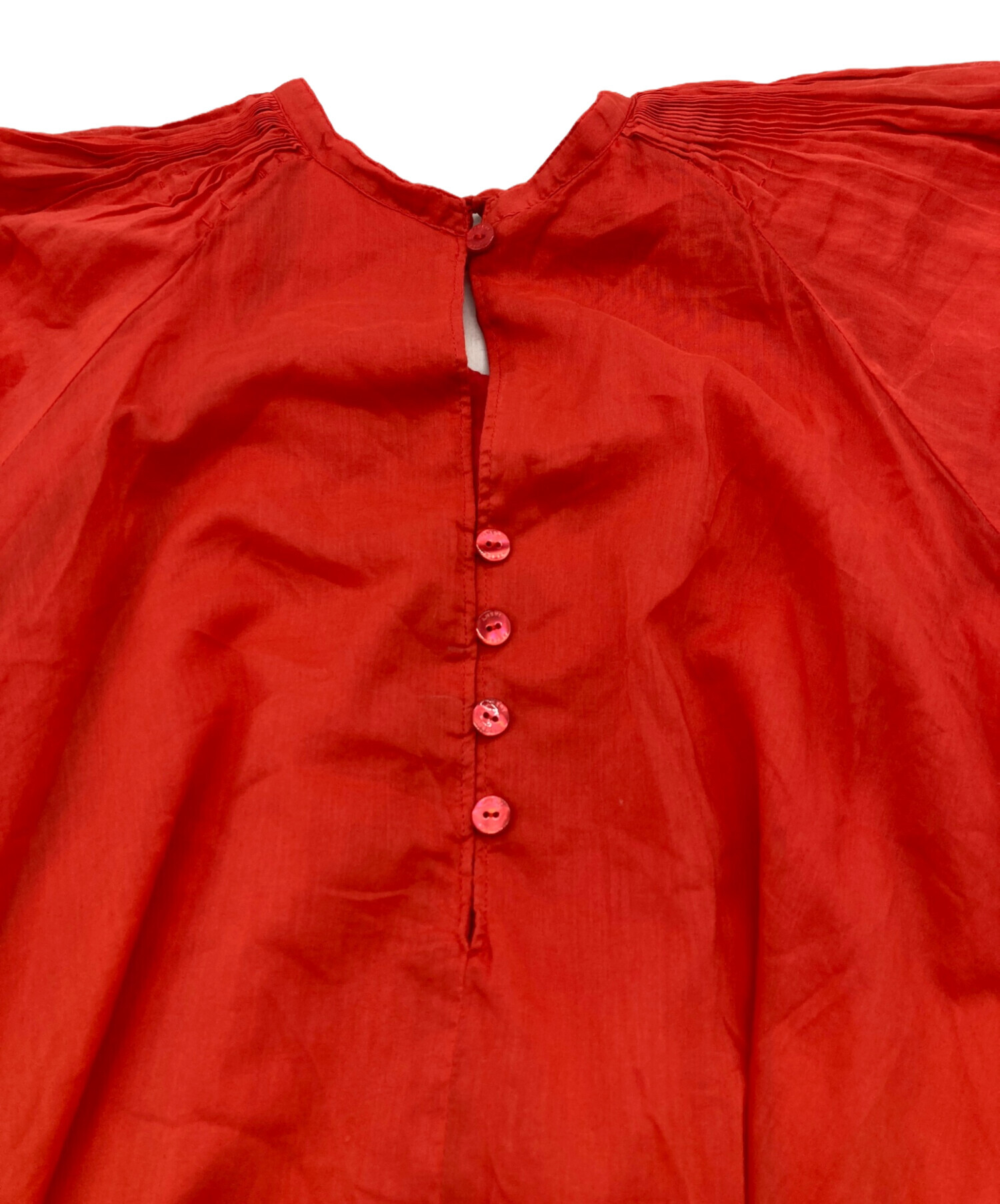 中古・古着通販】Ameri (アメリ) 2WAY GARMENT DYE DRESS レッド