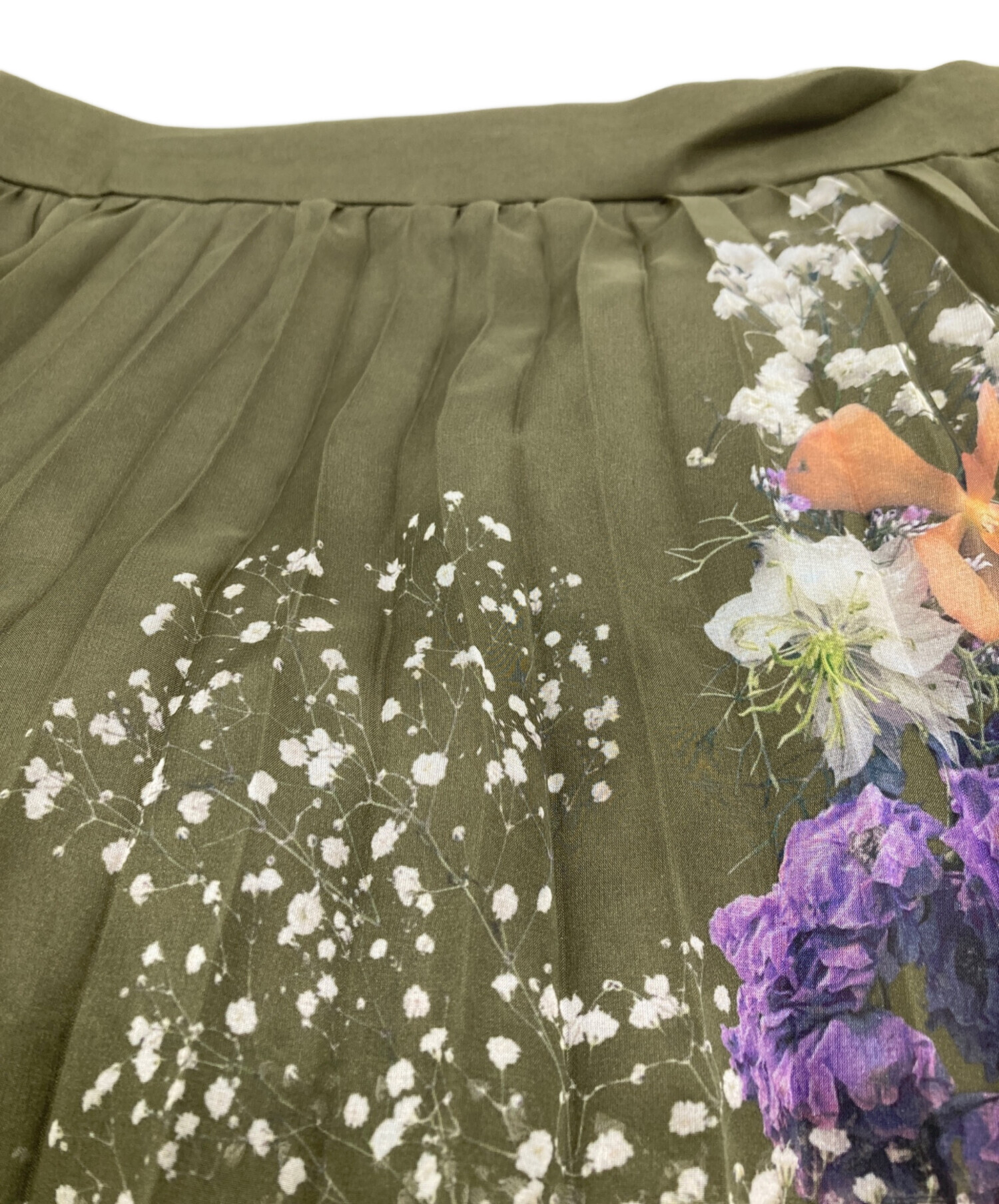 中古・古着通販】Ameri (アメリ) UND DARIA TIERED PLEATS SKIRT