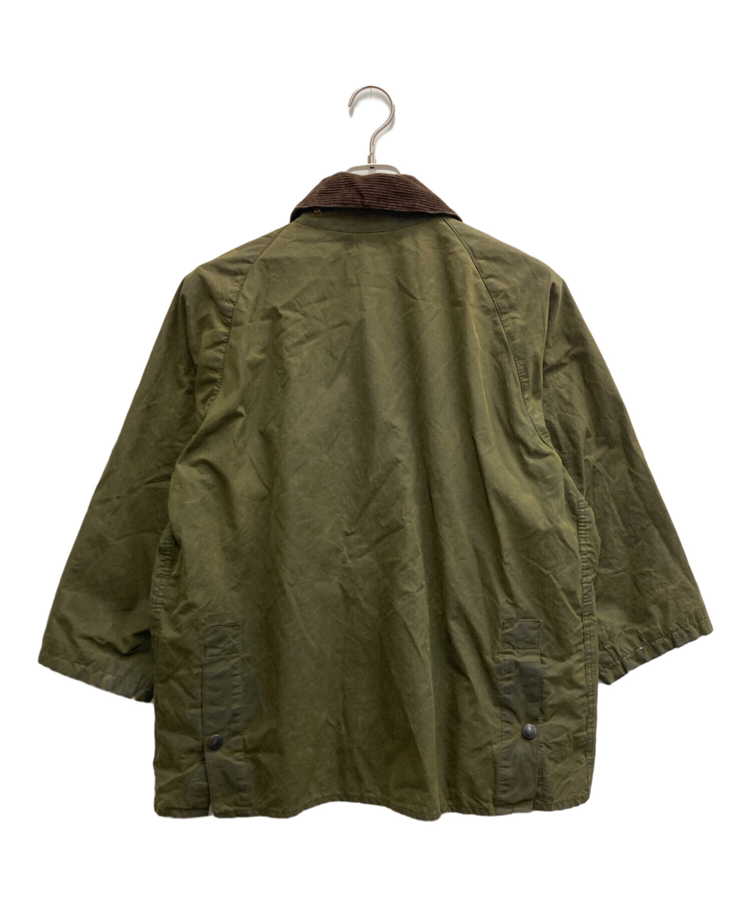 新品未使用Barbour グリーン ミリタリージャケット 中古・古着通販】Barbour (バブアー) オイルドビデイルジャケット