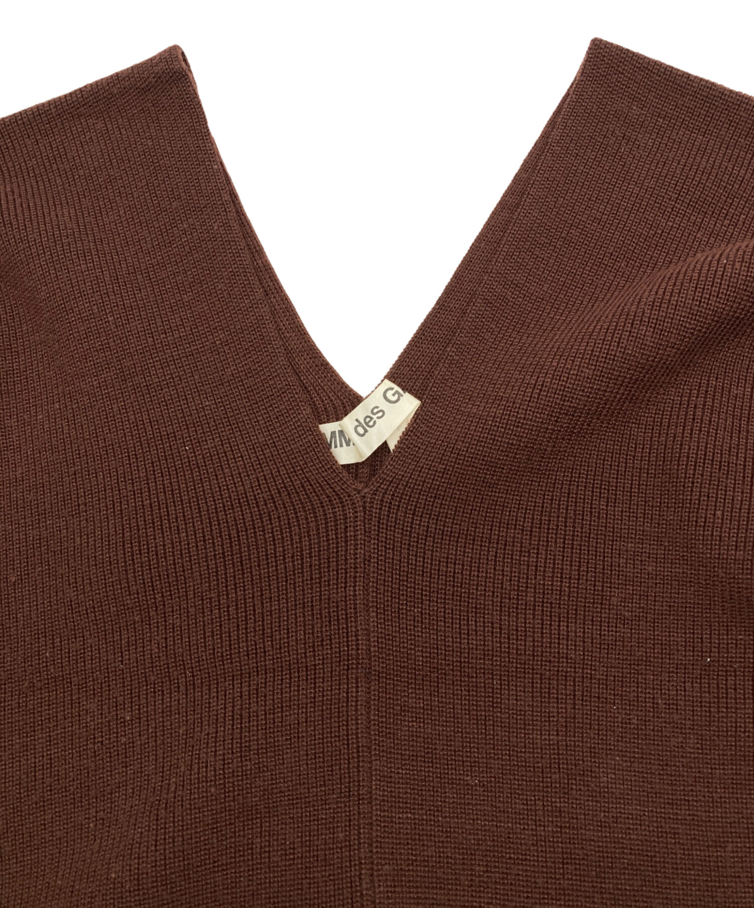 Comme des Garcons コムデギャルソン ブラウン ニット メンズ 中古・古着通販】COMME des GARCONS (コムデギャルソン) ニット