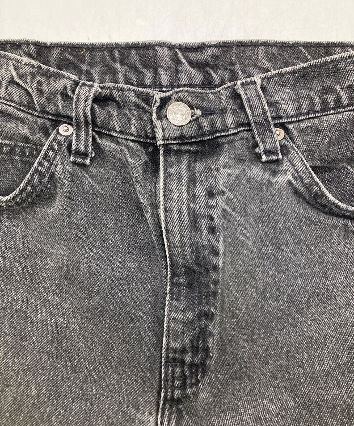 中古・古着通販】LEVI'S (リーバイス) 505ブラックデニムパンツ サイズ