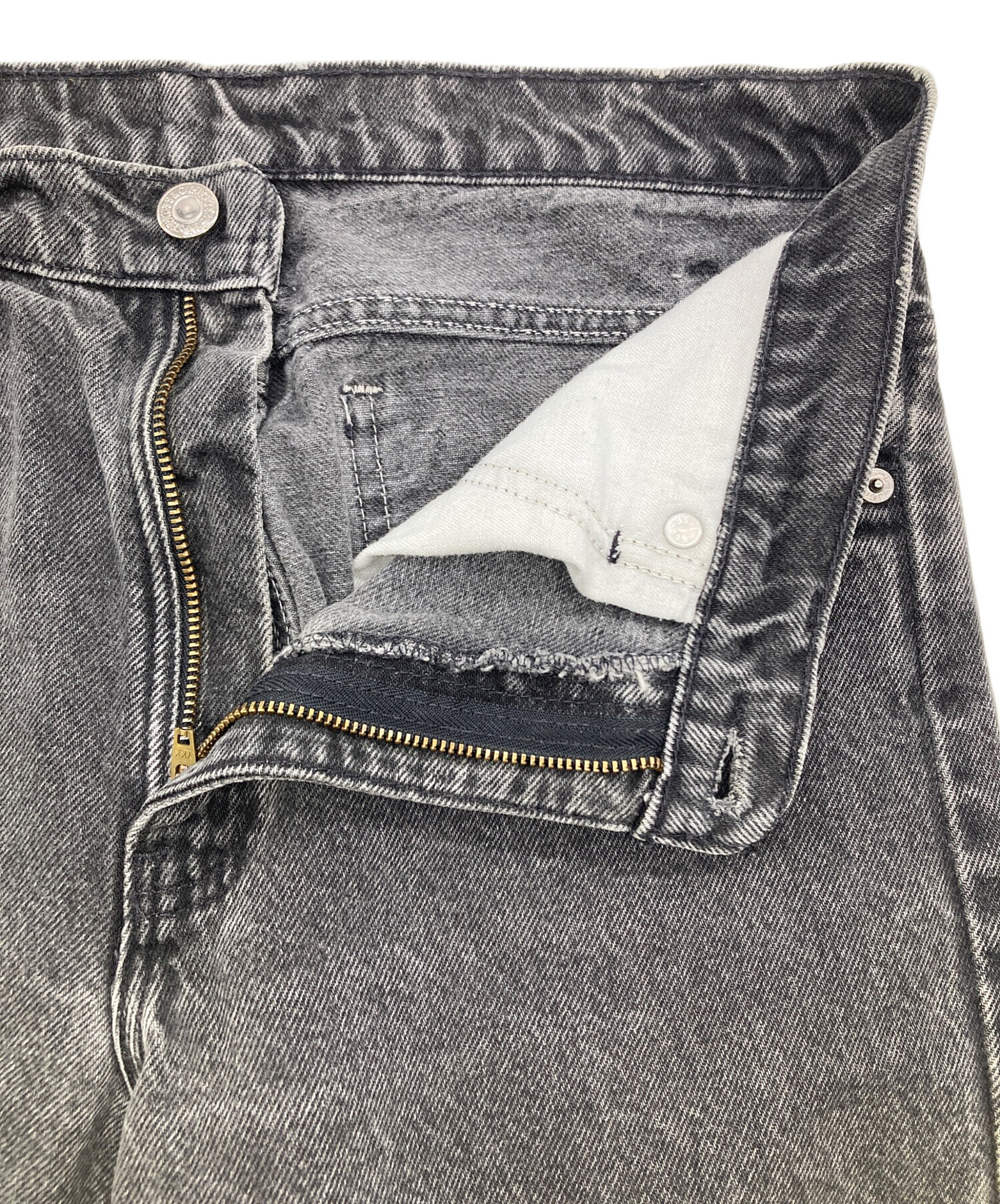 中古・古着通販】LEVI'S (リーバイス) 505ブラックデニムパンツ サイズ