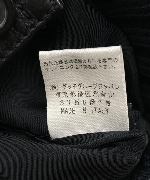 中古・古着通販】GUCCI (グッチ) マドンナボンバーレザーブルゾン/トム