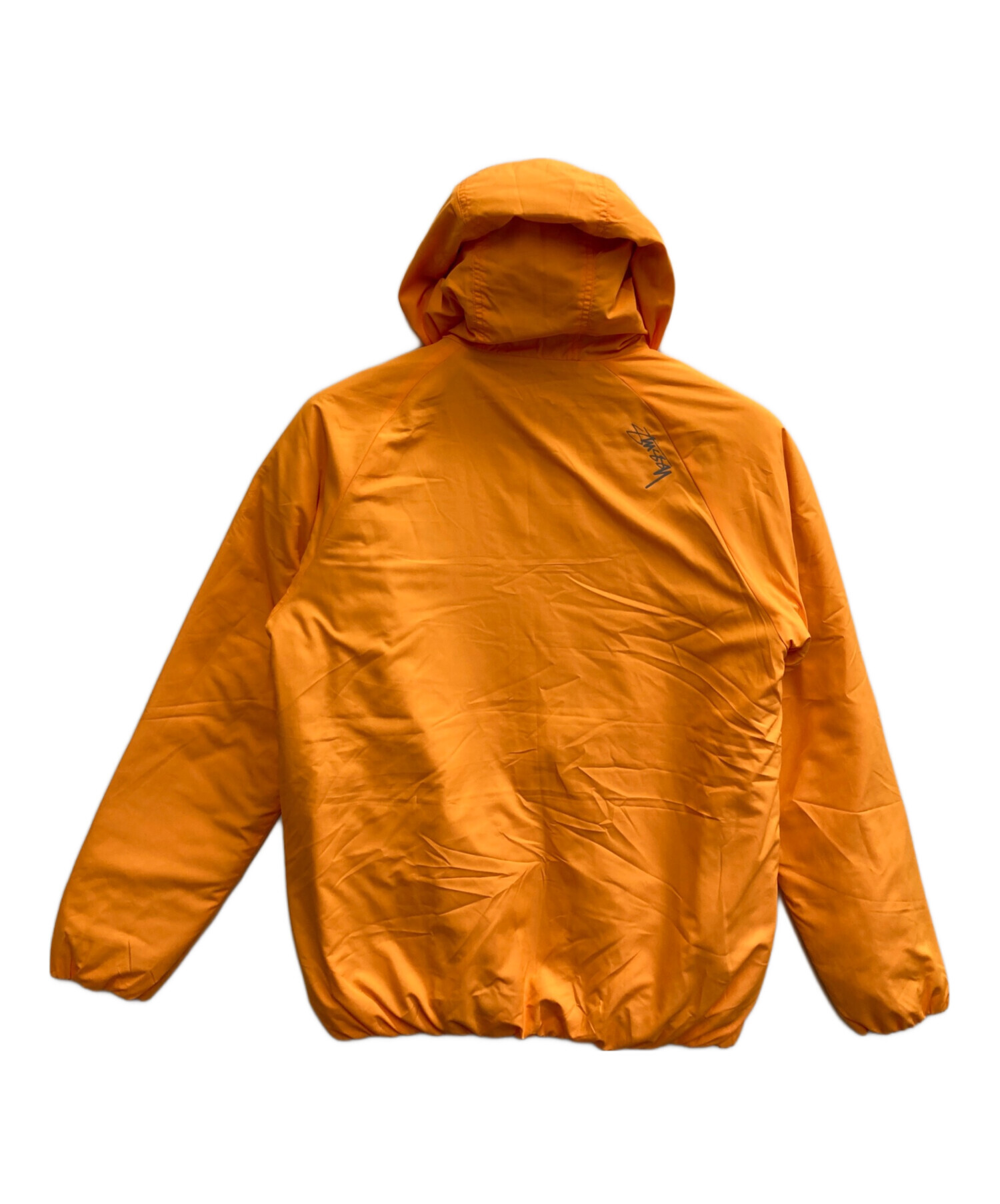 STUSSY ステューシー カジュアルジャケット メンズ 【古着】【中古】 中古・古着通販】stussy (ステューシー) 中綿ジャケット オレンジ