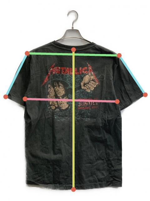 中古・古着通販】METALLCA (メタリカ) バンドTシャツ グレー サイズ