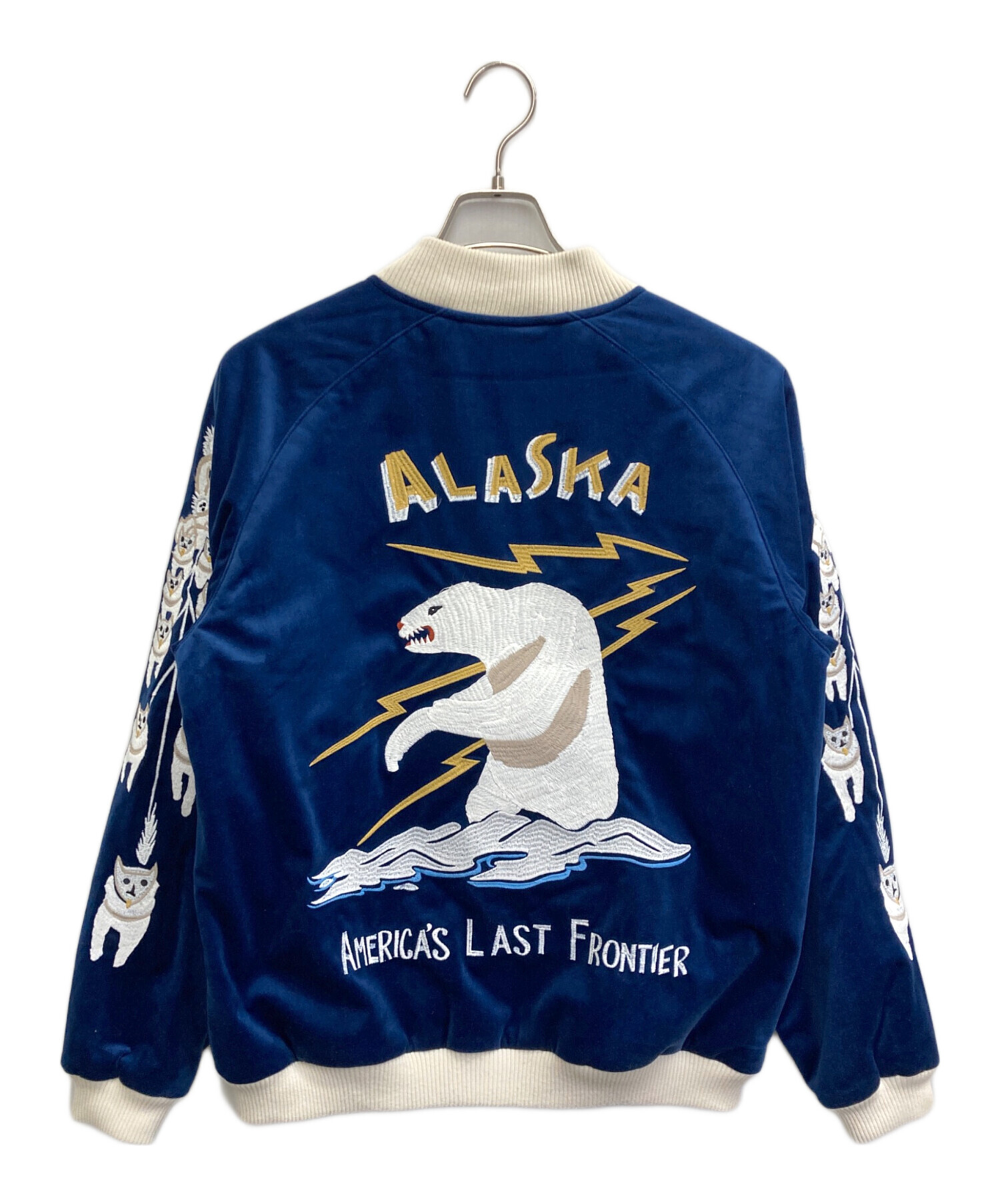 中古・古着通販】HOUSTON (ヒューストン) 別珍 スカジャン アラスカ