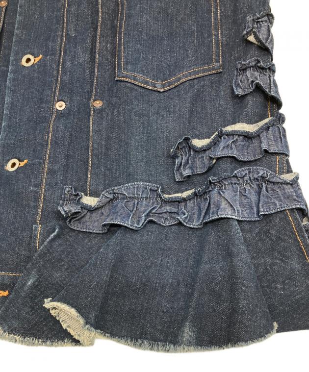 中古・古着通販】BEAMS BOY (ビームスボーイ) A (エイス) フリルデニム