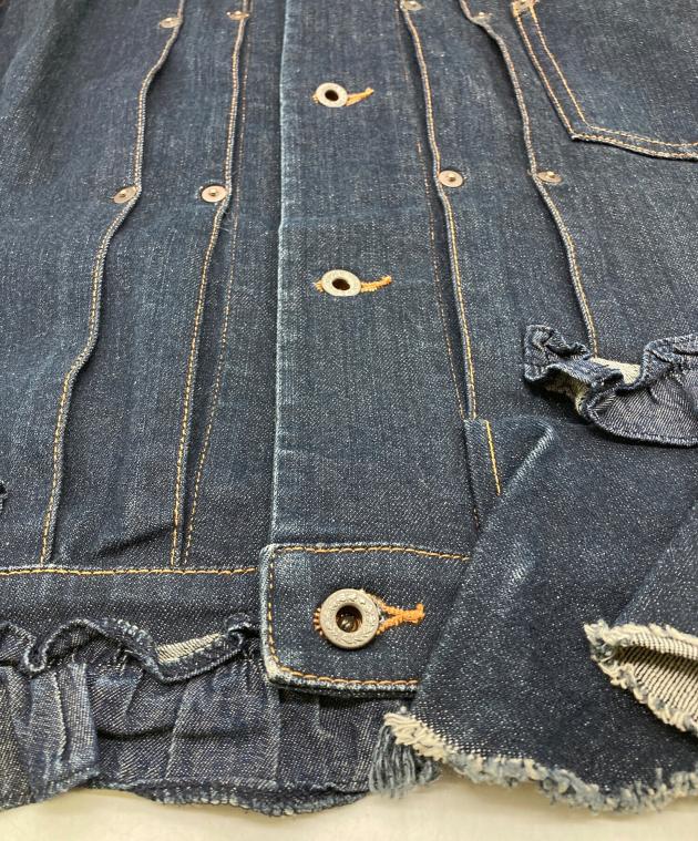 中古・古着通販】BEAMS BOY (ビームスボーイ) A (エイス) フリルデニム