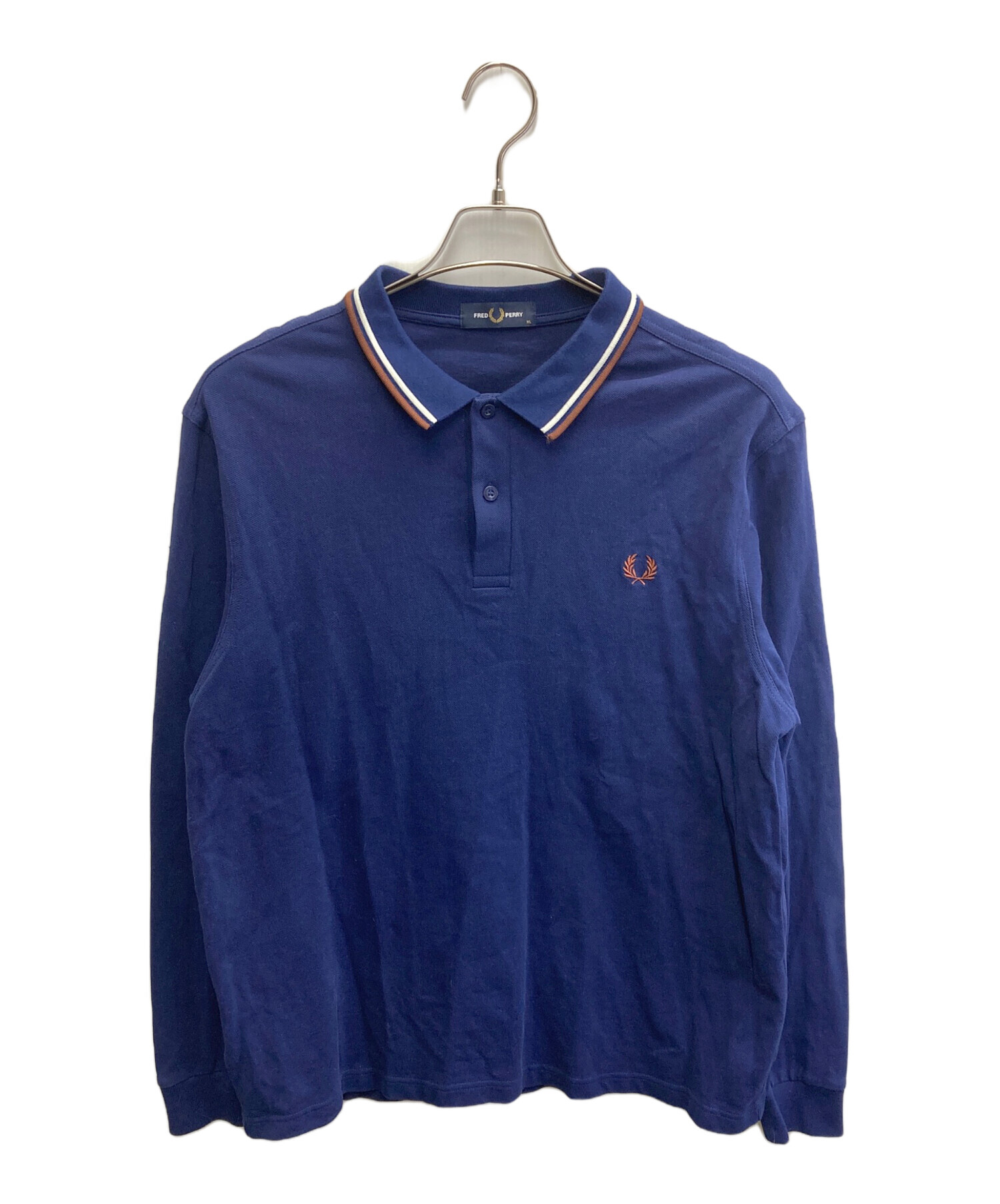 中古・古着通販】FRED PERRY (フレッドペリー) LS TWIN TIPPED SHIRT 