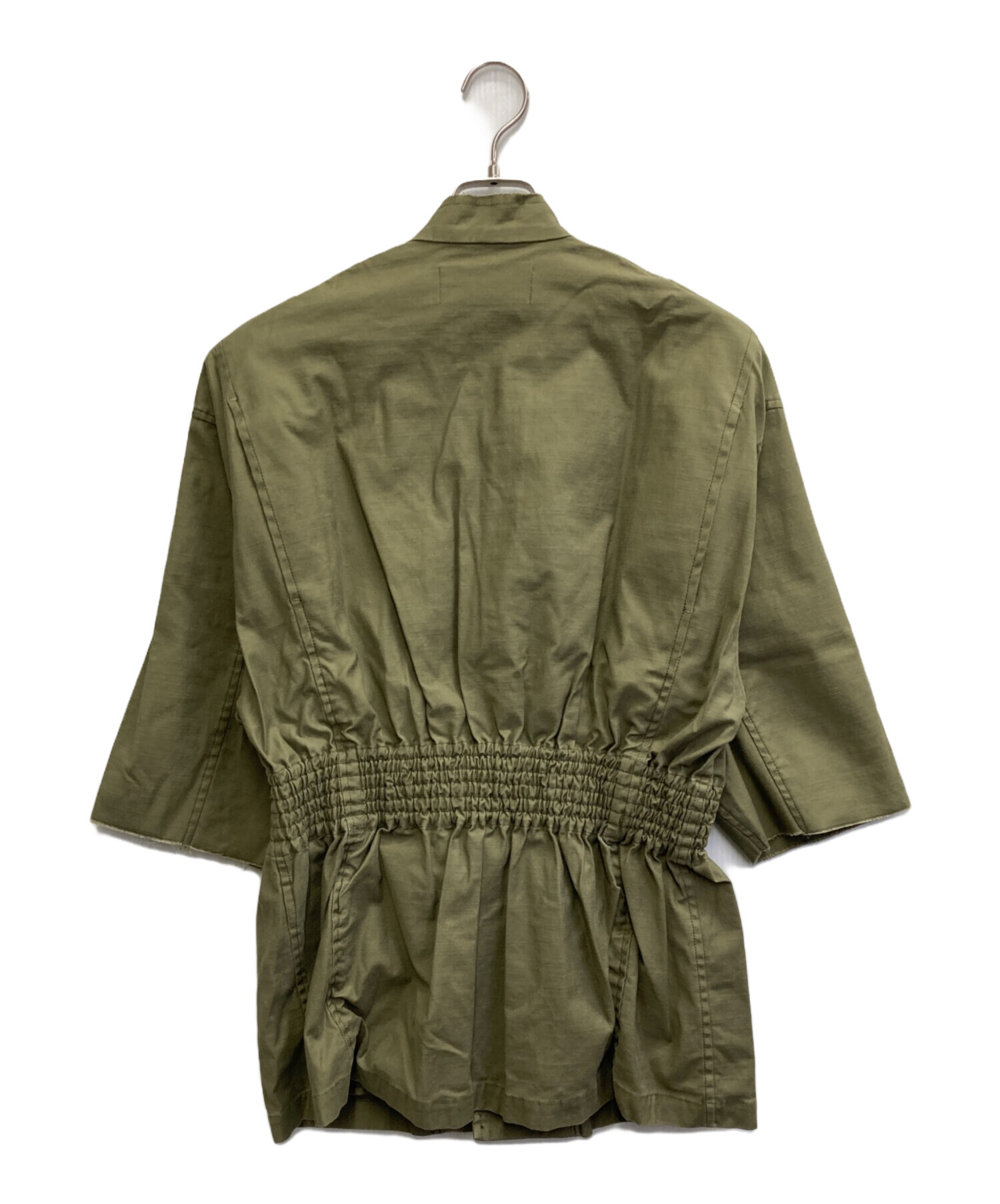 THIRD MAGAZINE サードマガジン ムラ糸 ミリタリー ジャケット 中古・古着通販】THIRD MAGAZINE (サードマガジン) ウエスト