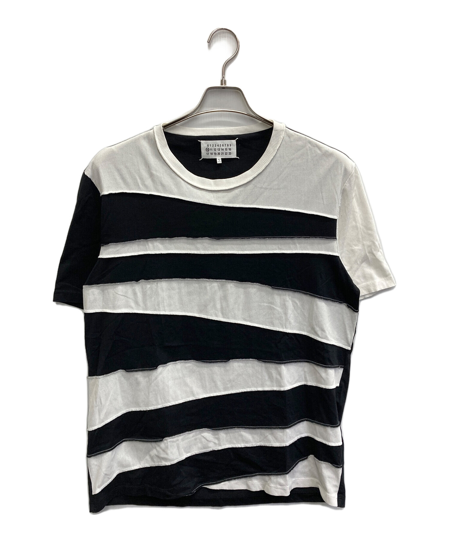 Maison Margiela ボーダー半袖Tシャツ 中古・古着通販】Maison Margiela (メゾンマルジェラ) ボーダーTシャツ